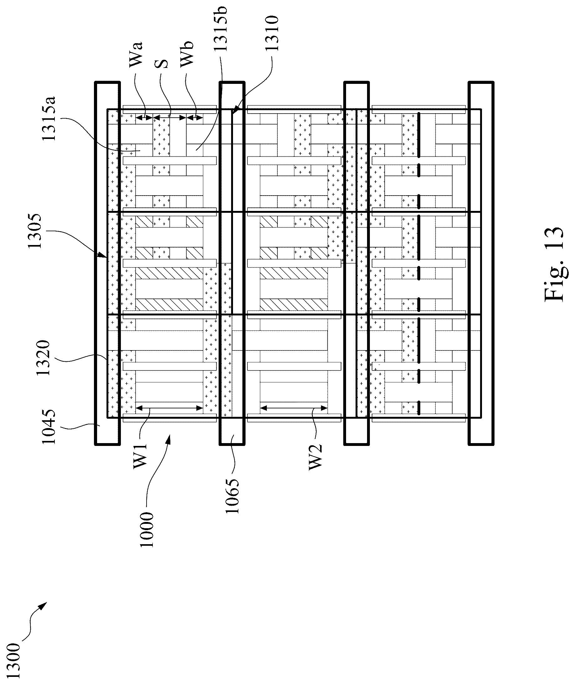 Patent US12588278 Figure 20 – Semiconductor device having different size active regions and method of making