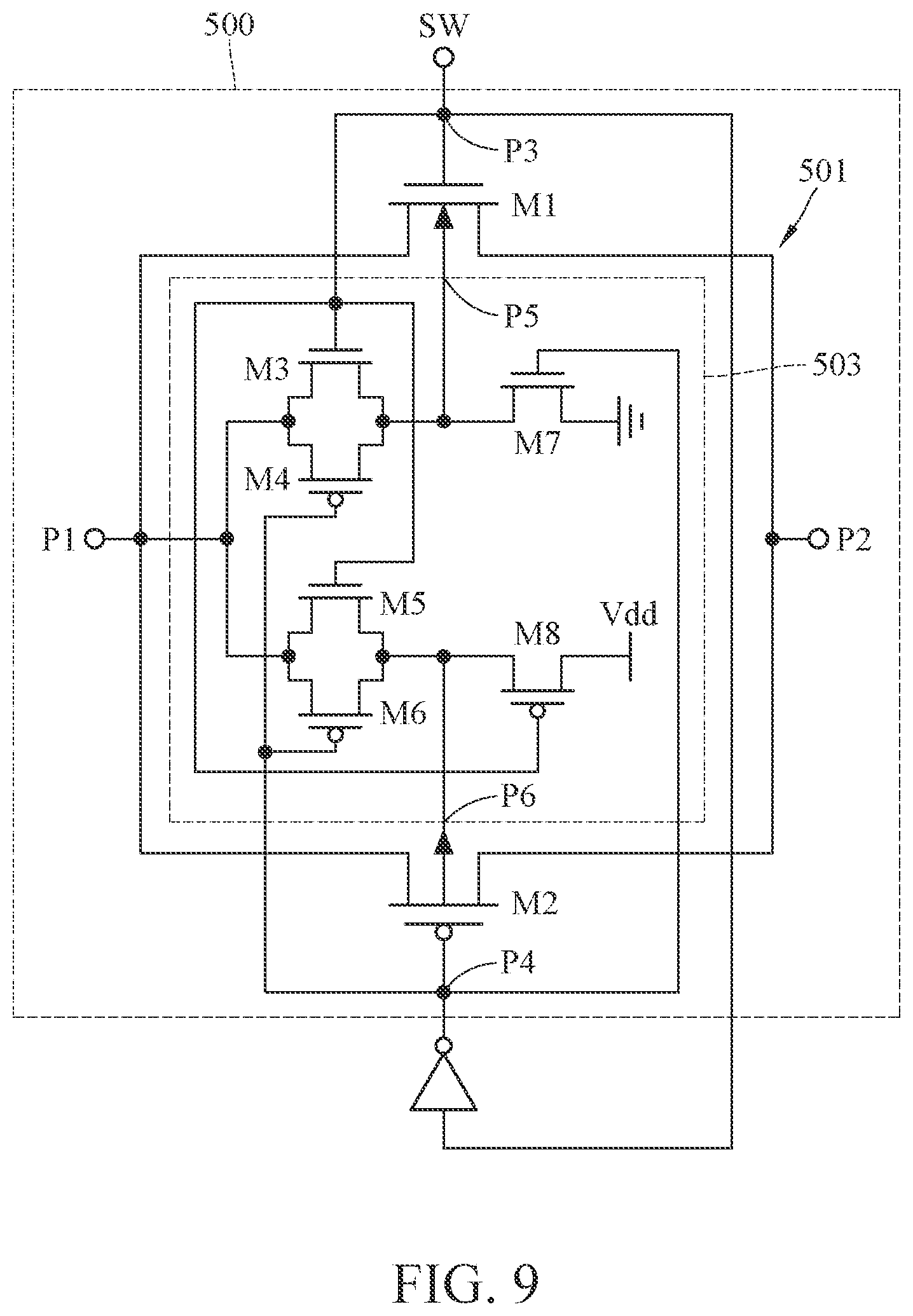Patent US12588279 Figure 10 – Arrayed switch circuitry system and switching circuit