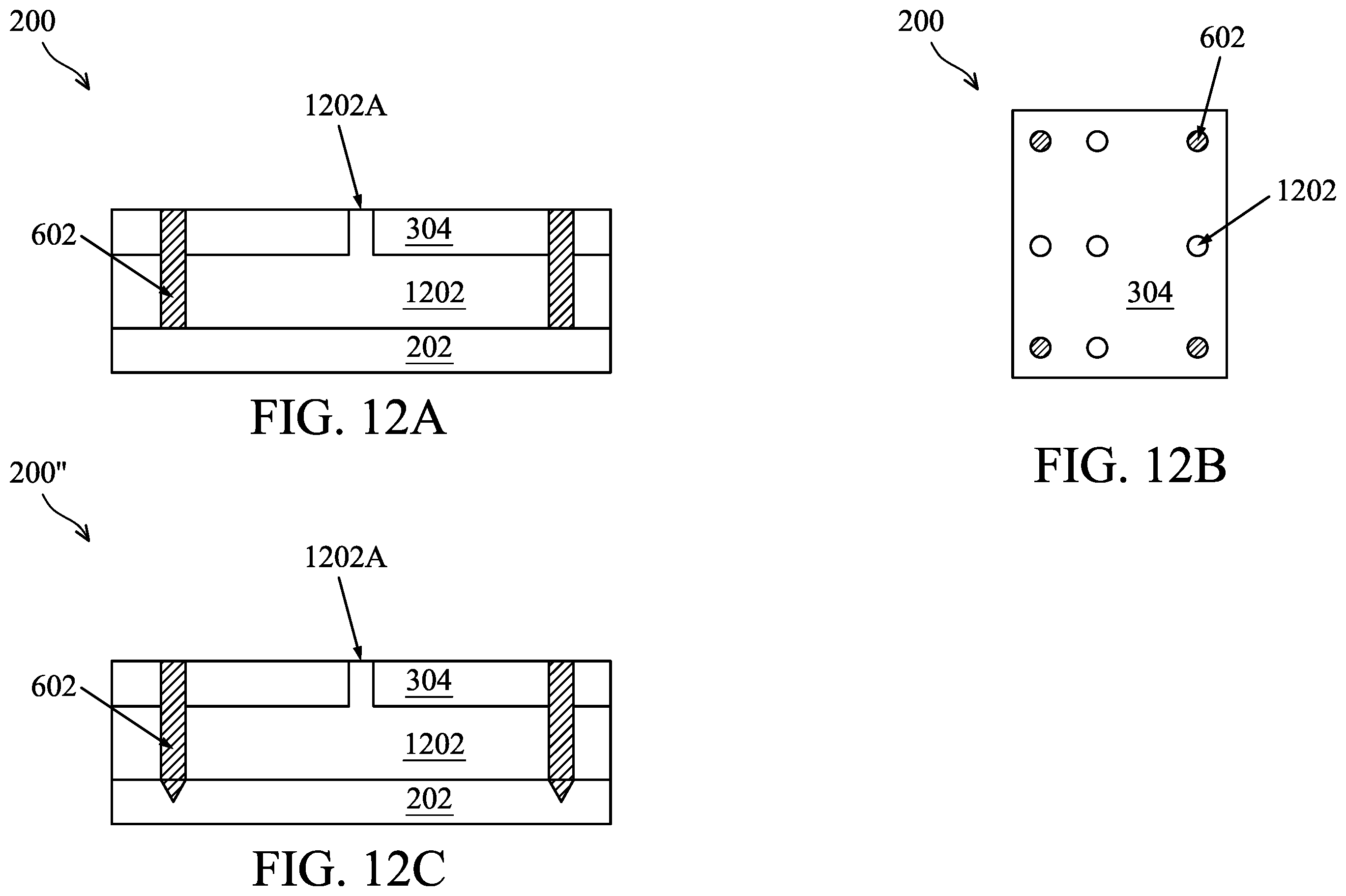Patent US12588283 Figure 12 – Semiconductor structure and related methods