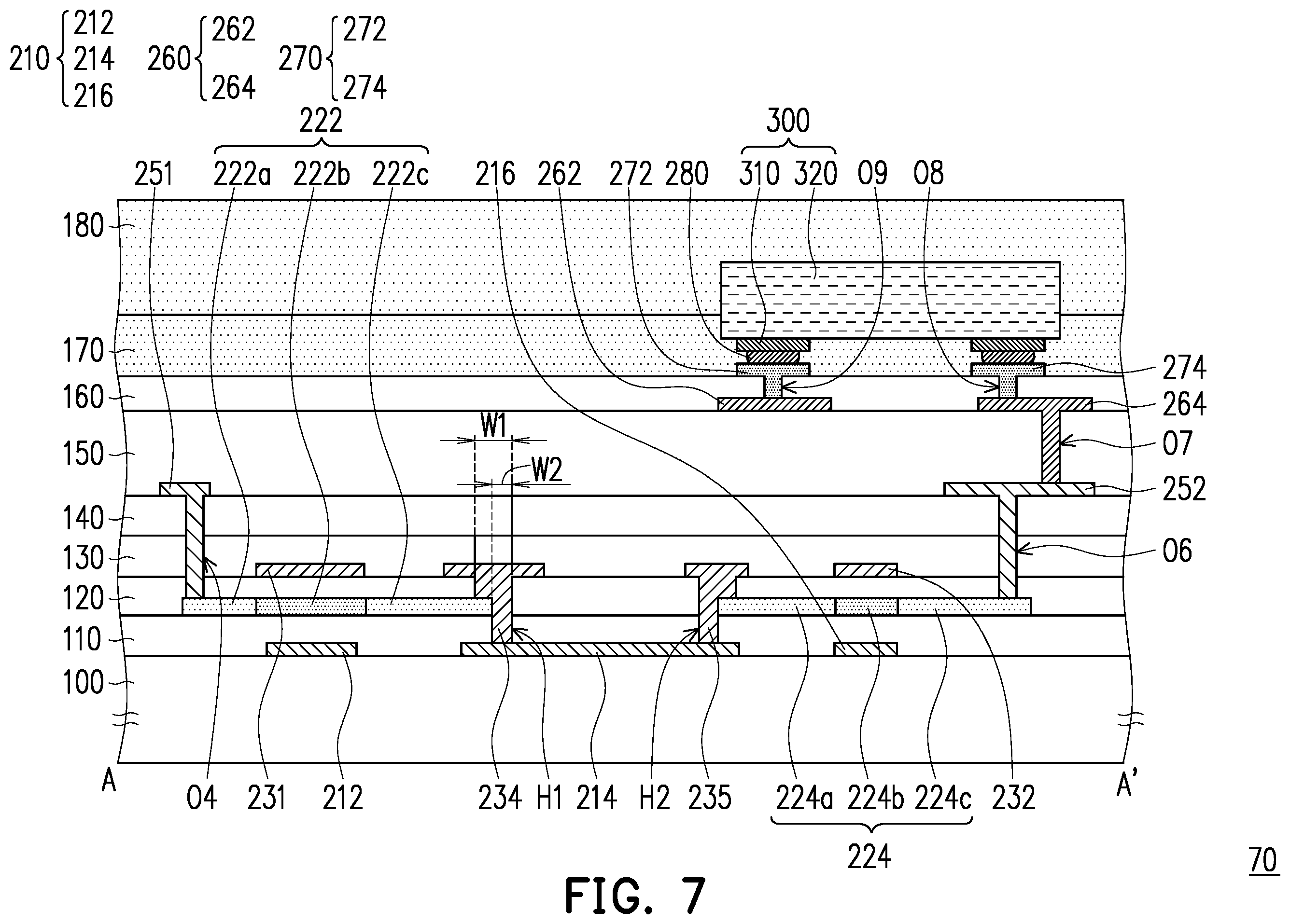 Patent US12588288 Figure 12 – Active device substrate