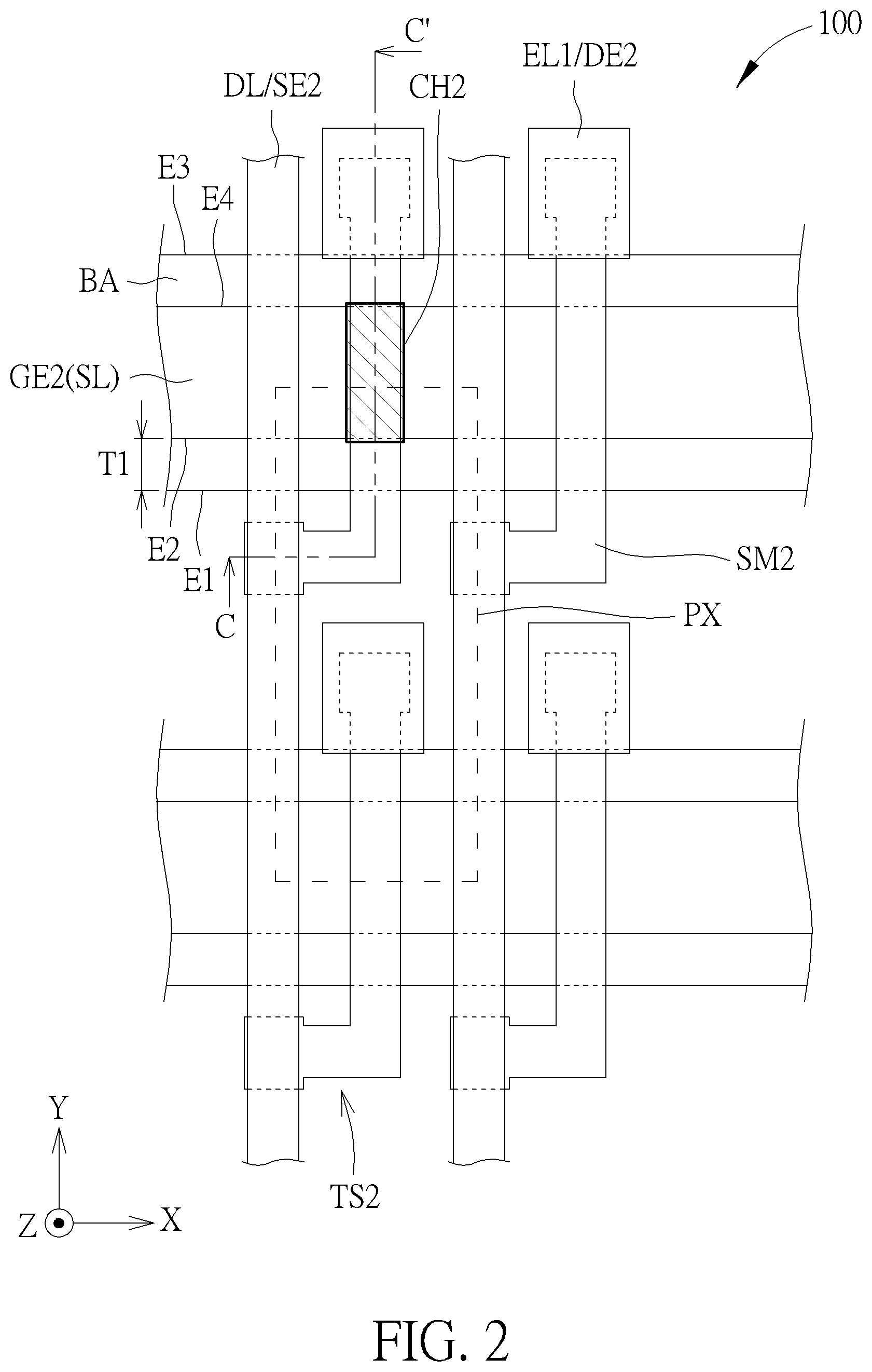 Patent US12588289 Figure 2 – Electronic device