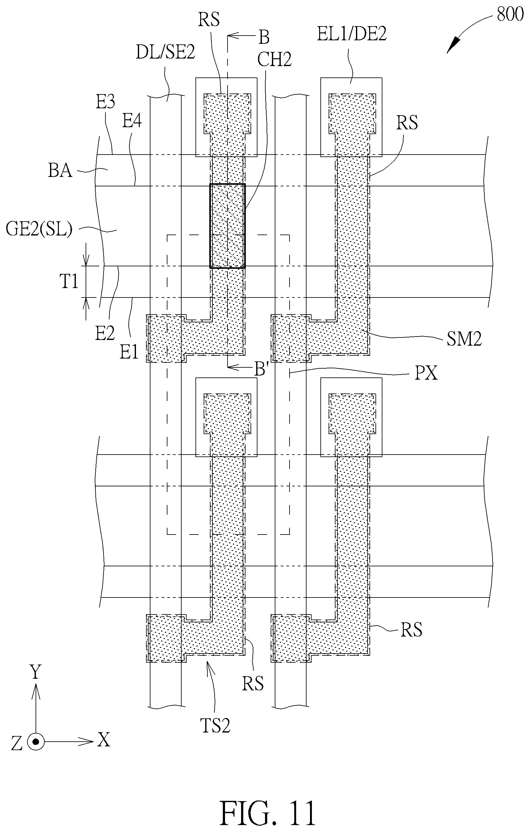 Patent US12588289 Figure 11 – Electronic device