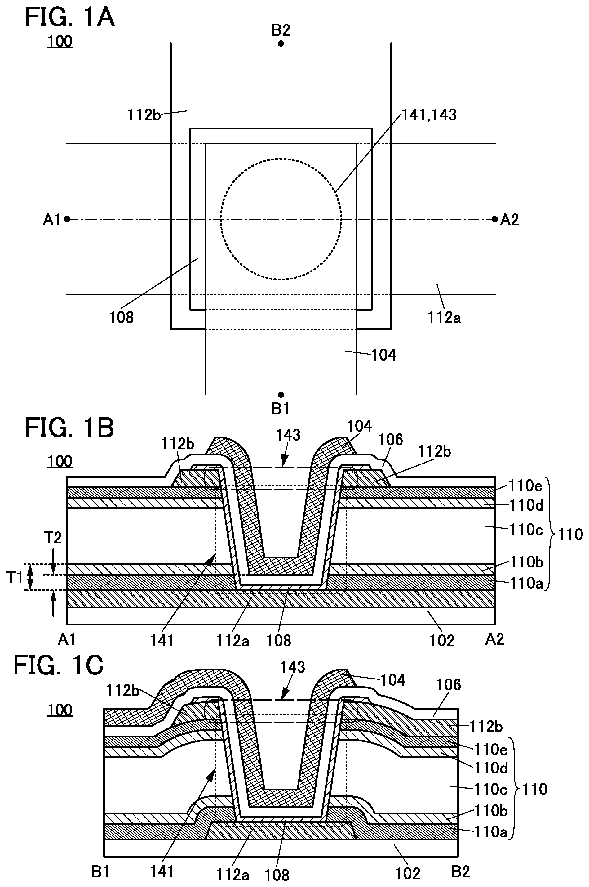 Patent US12588290 Figure 1 – Semiconductor device and method for manufacturing the semiconductor device