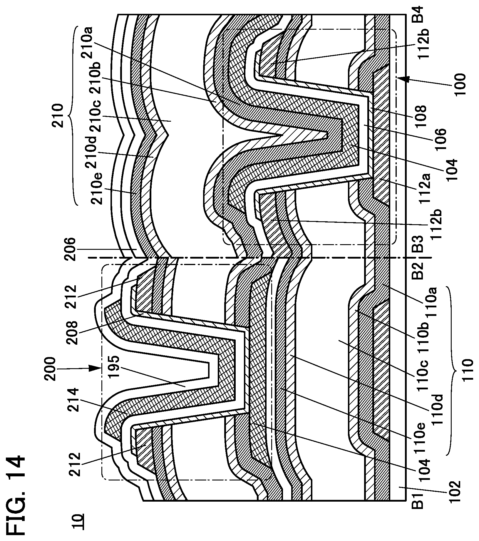 Patent US12588290 Figure 14 – Semiconductor device and method for manufacturing the semiconductor device