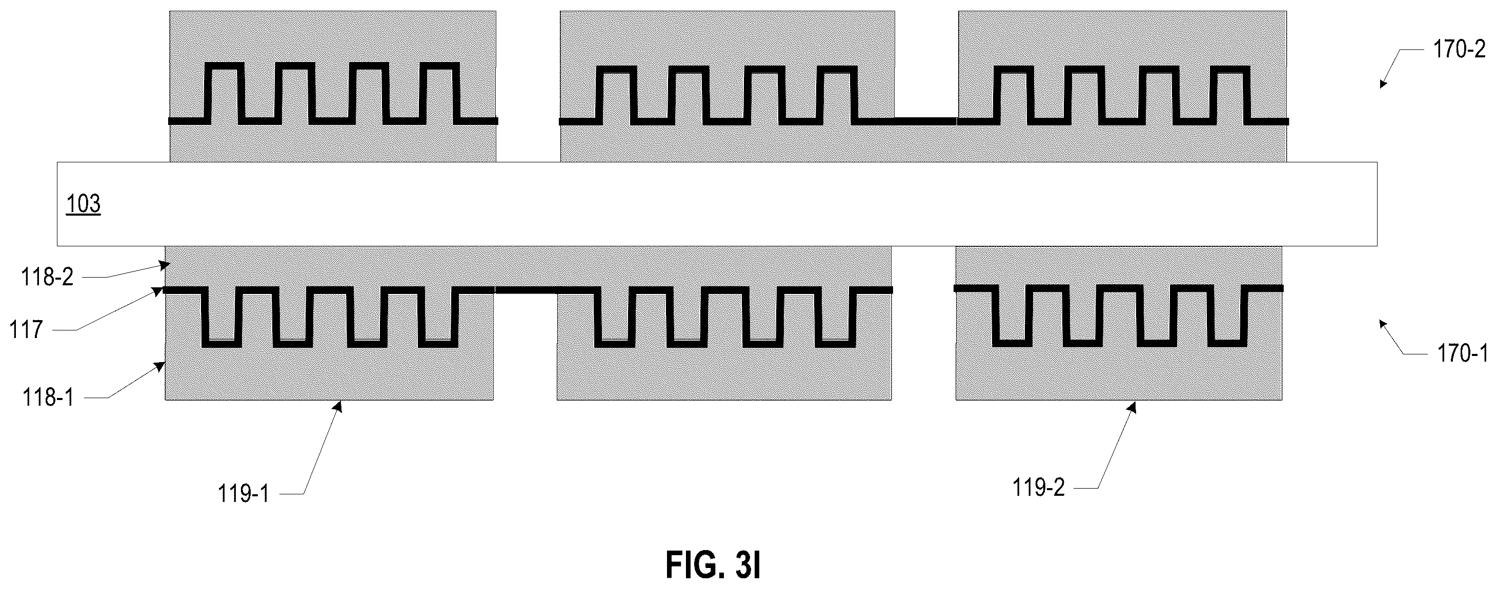 Patent US12588291 Figure 9 – Substrates including micro-structured thin film capacitors