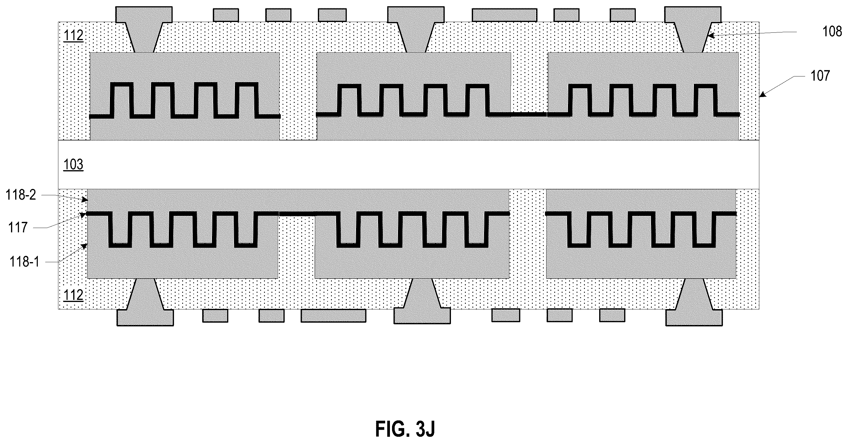 Patent US12588291 Figure 10 – Substrates including micro-structured thin film capacitors