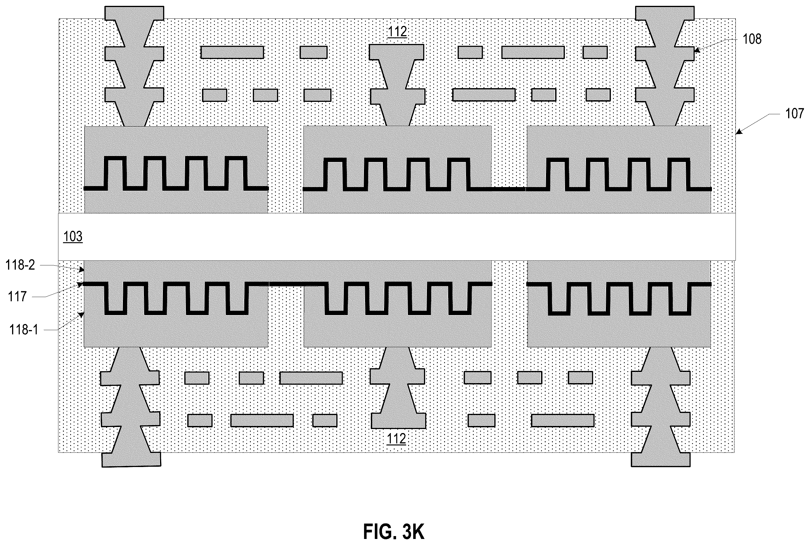 Patent US12588291 Figure 11 – Substrates including micro-structured thin film capacitors