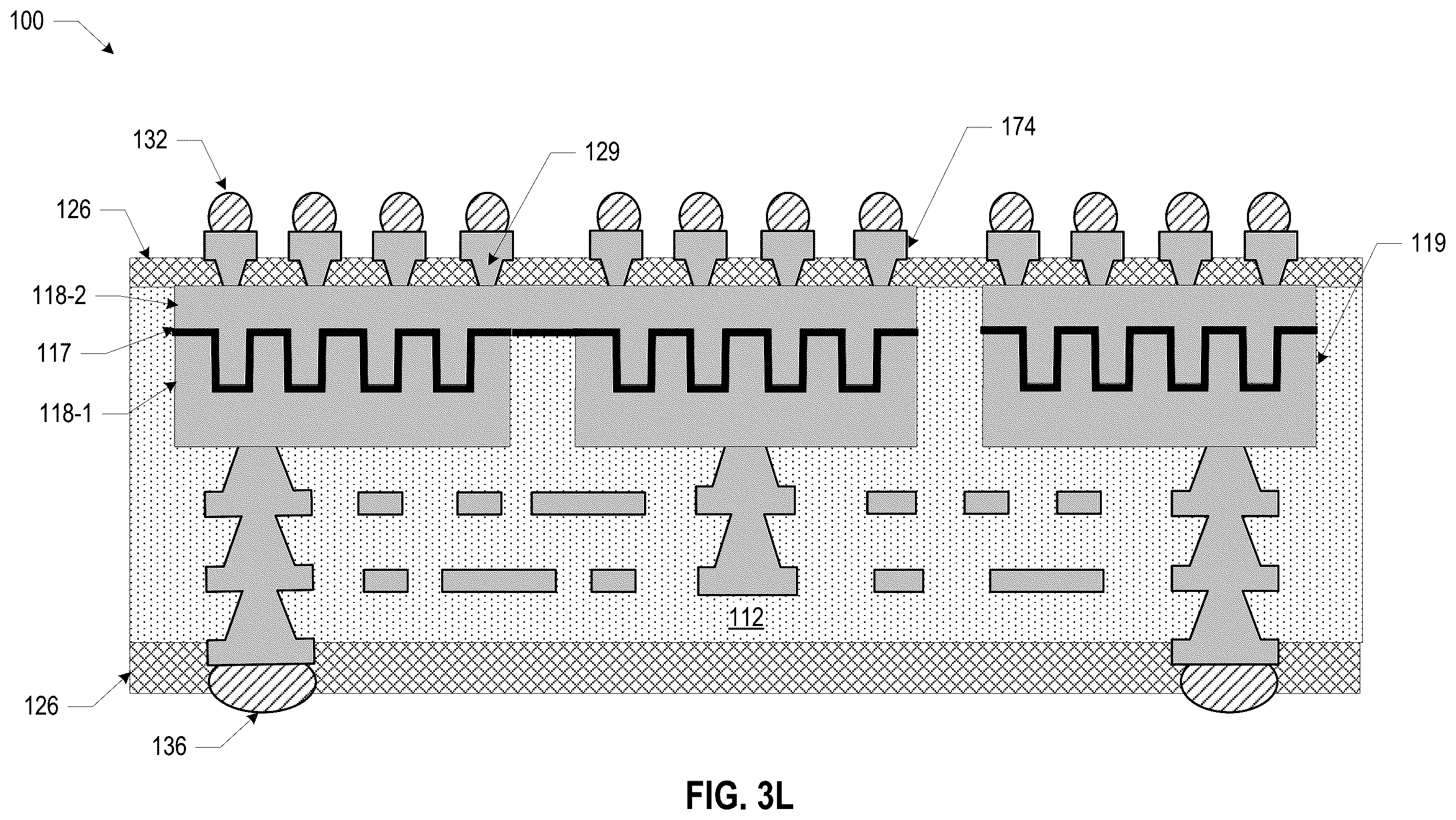 Patent US12588291 Figure 12 – Substrates including micro-structured thin film capacitors