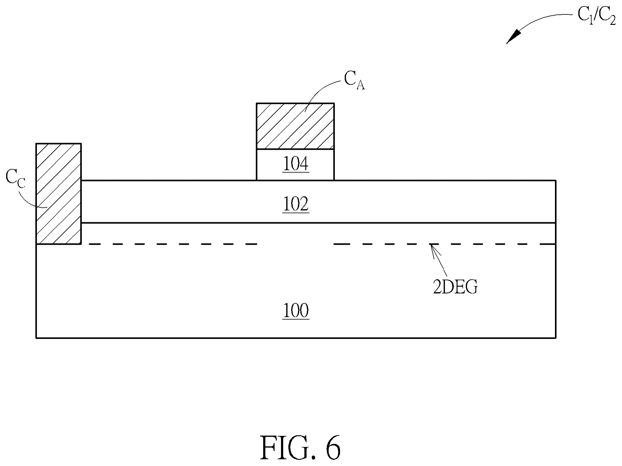 Patent US12588293 Figure 6 – Electrostatic discharge protection circuit using GaN-based devices