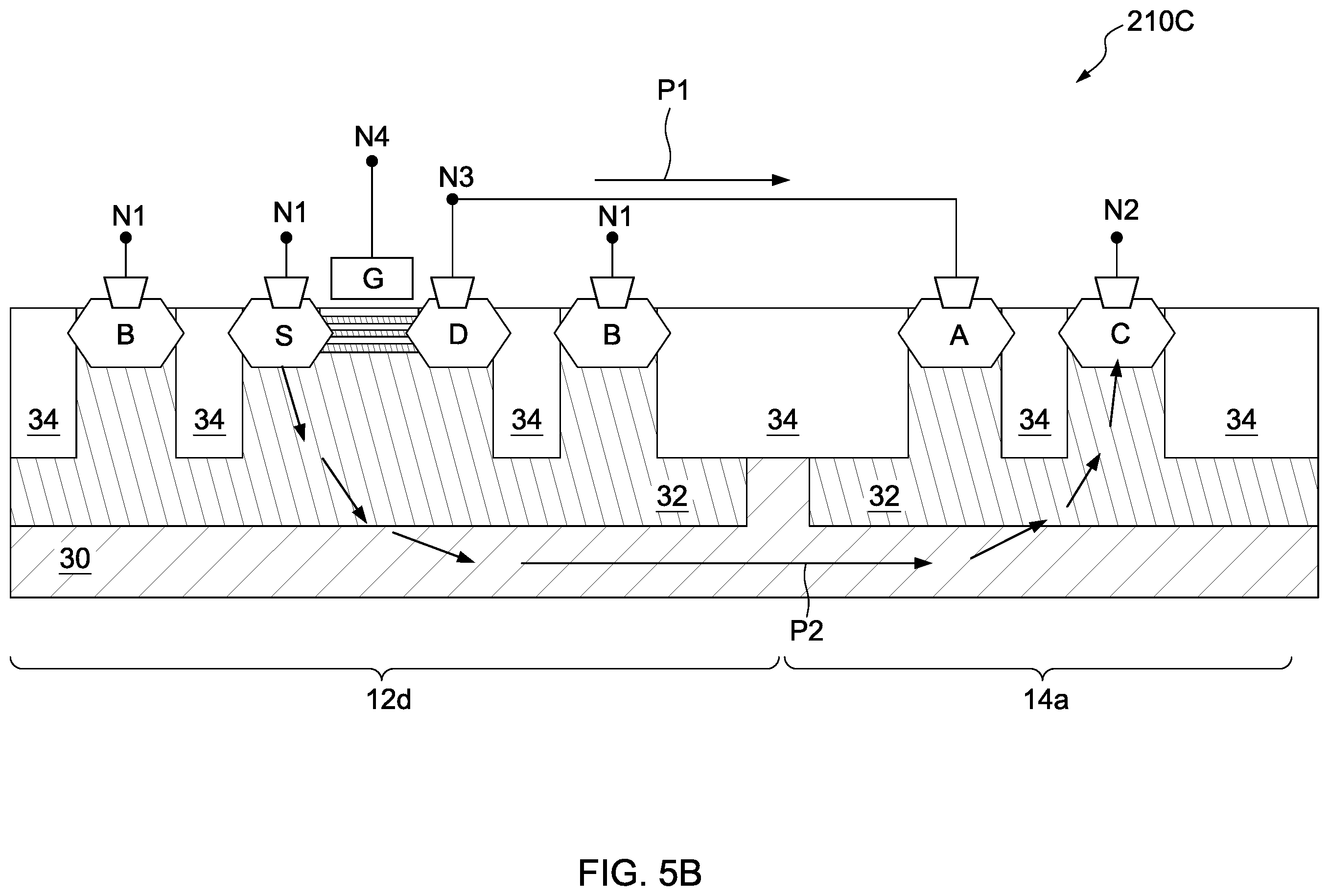 Patent US12588294 Figure 10 – Low-leakage ESD protection circuit and operating method thereof