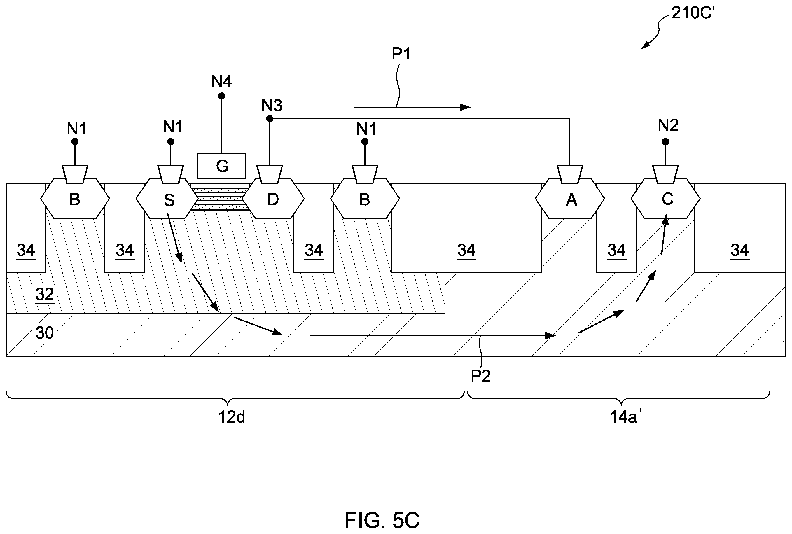 Patent US12588294 Figure 11 – Low-leakage ESD protection circuit and operating method thereof