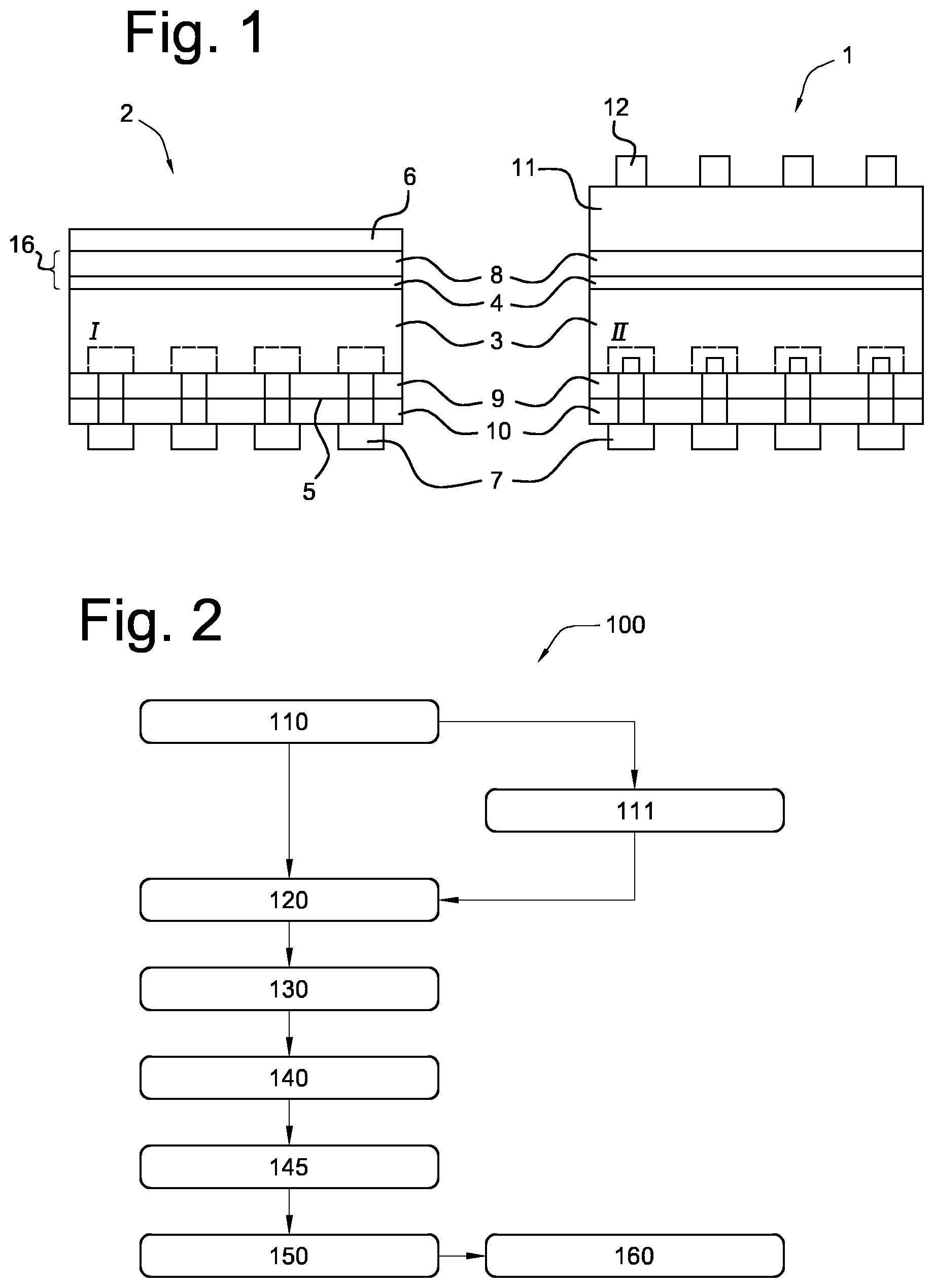 Patent US12588298 Figure 1 – PERC-tandem solar cell with sacrificial layer