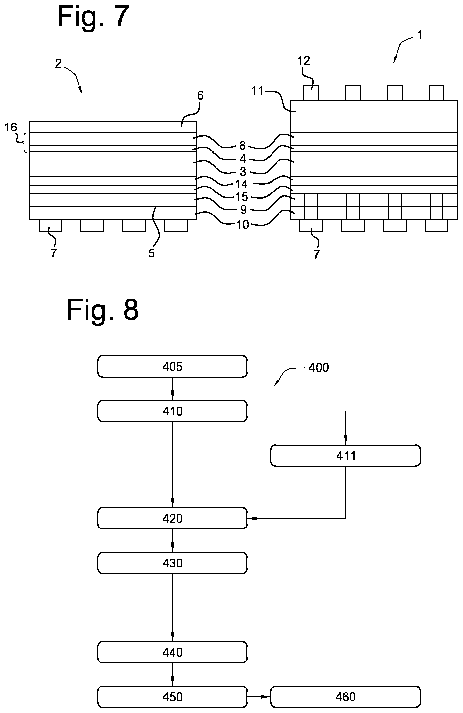 Patent US12588298 Figure 4 – PERC-tandem solar cell with sacrificial layer