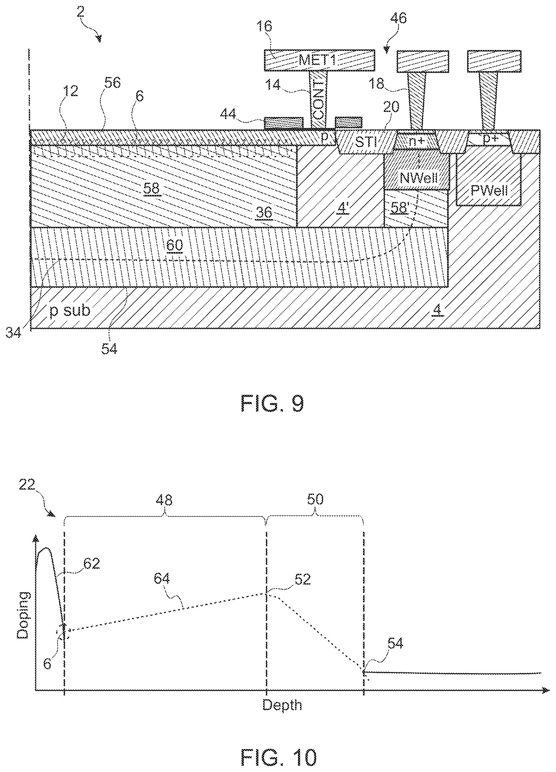 Patent US12588300 Figure 6 – Semiconductor light sensor