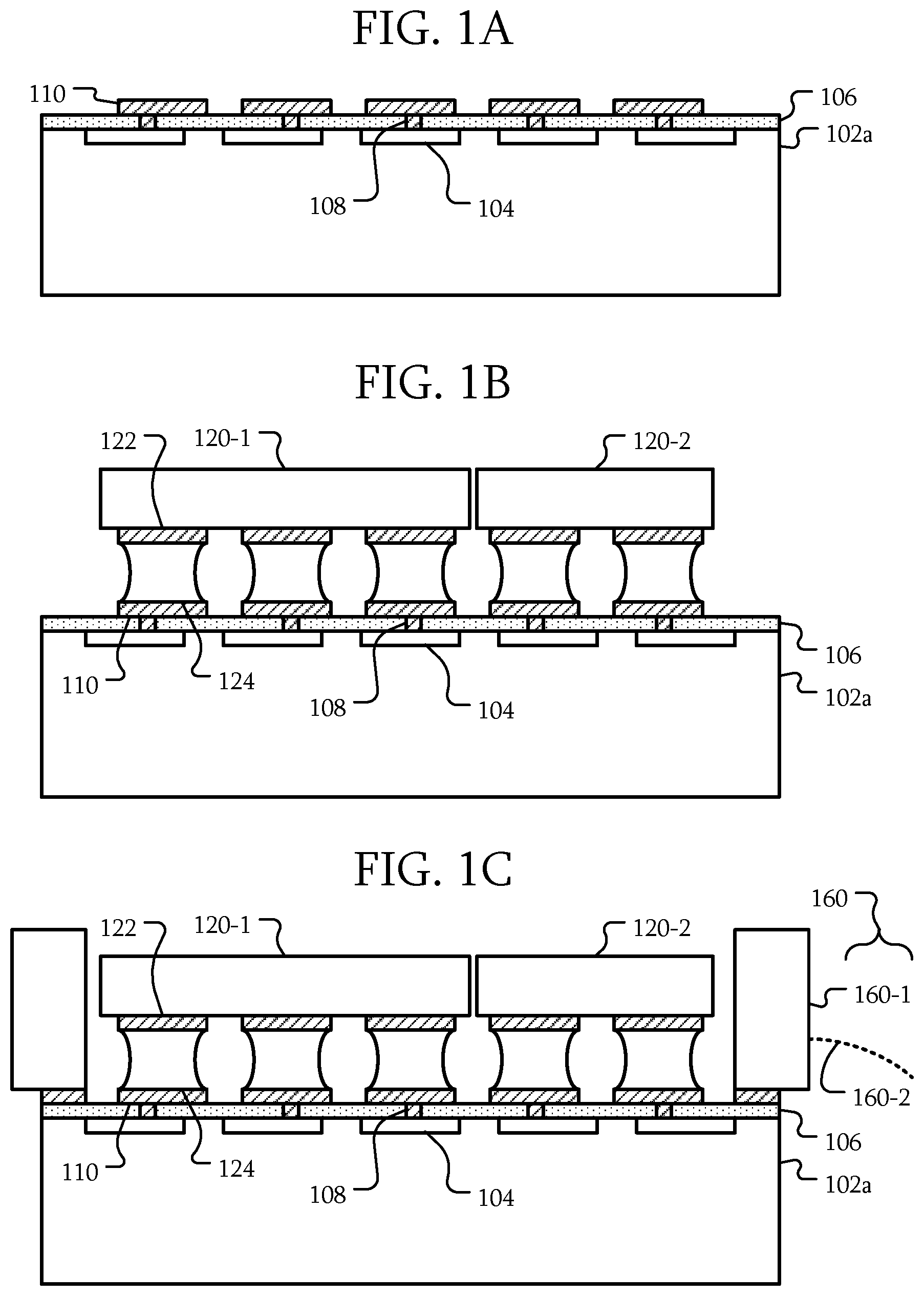 Patent US12588301 Figure 1 – Detector architecture using photodetector substrates and semiconductor devices
