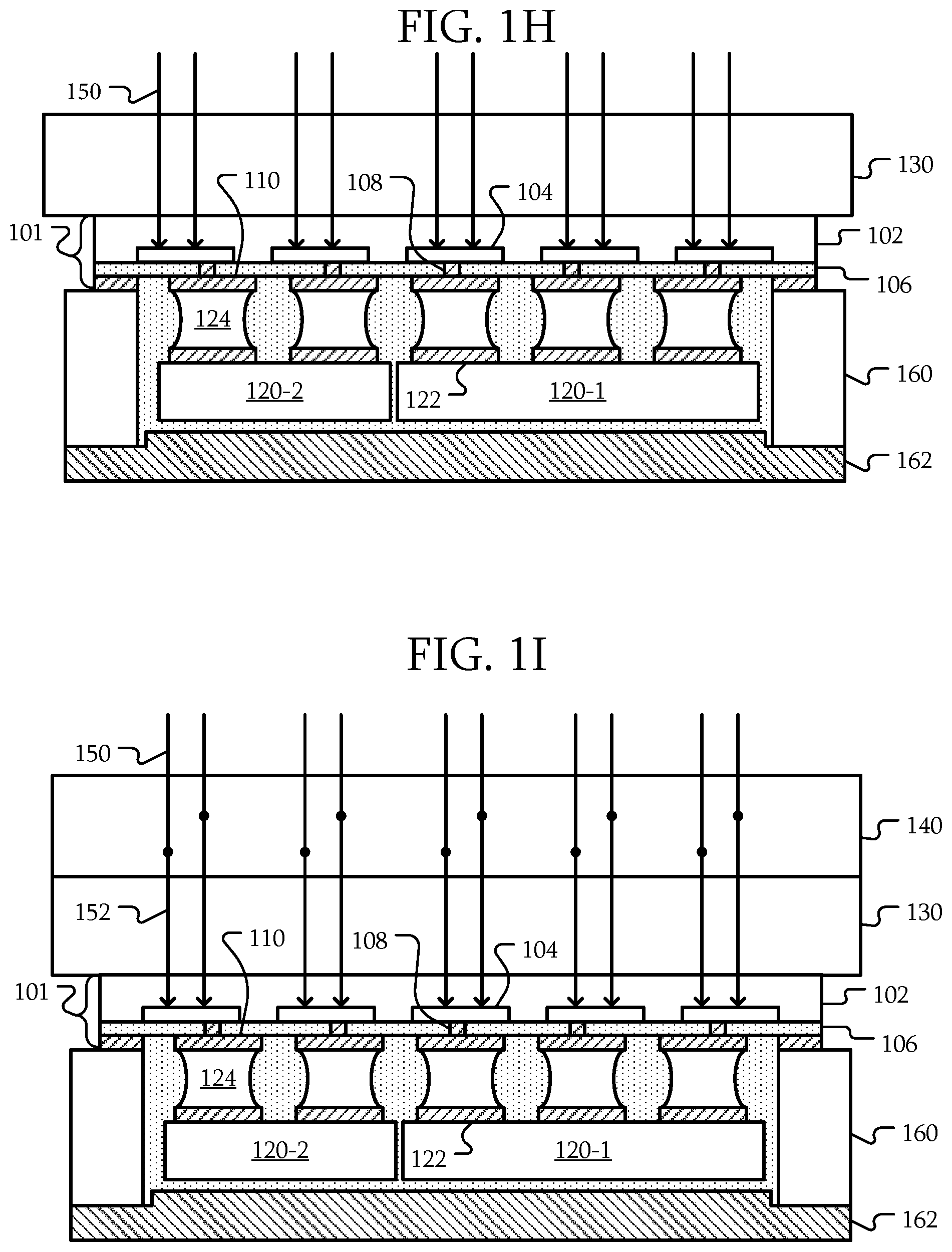 Patent US12588301 Figure 4 – Detector architecture using photodetector substrates and semiconductor devices