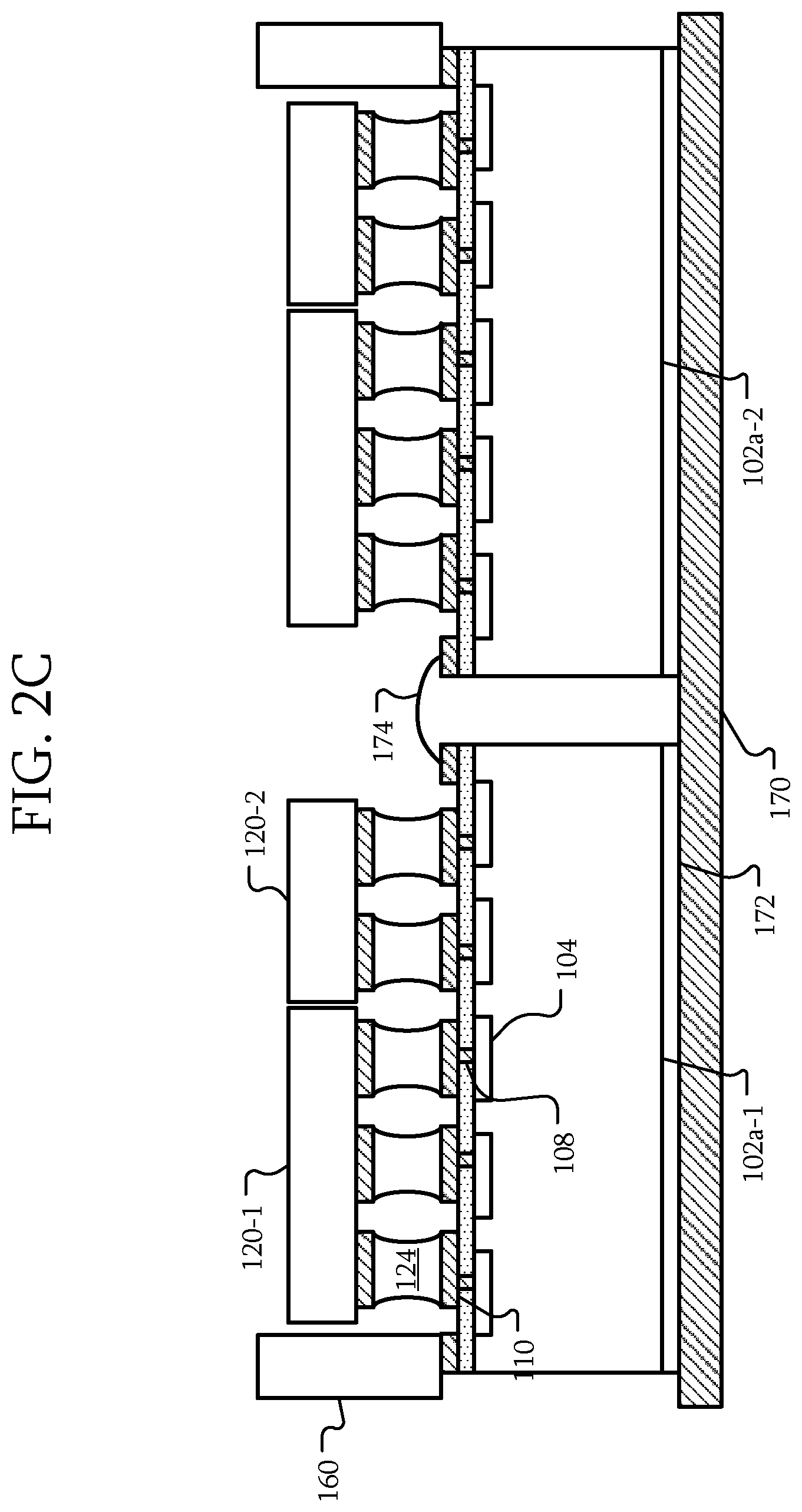 Patent US12588301 Figure 8 – Detector architecture using photodetector substrates and semiconductor devices