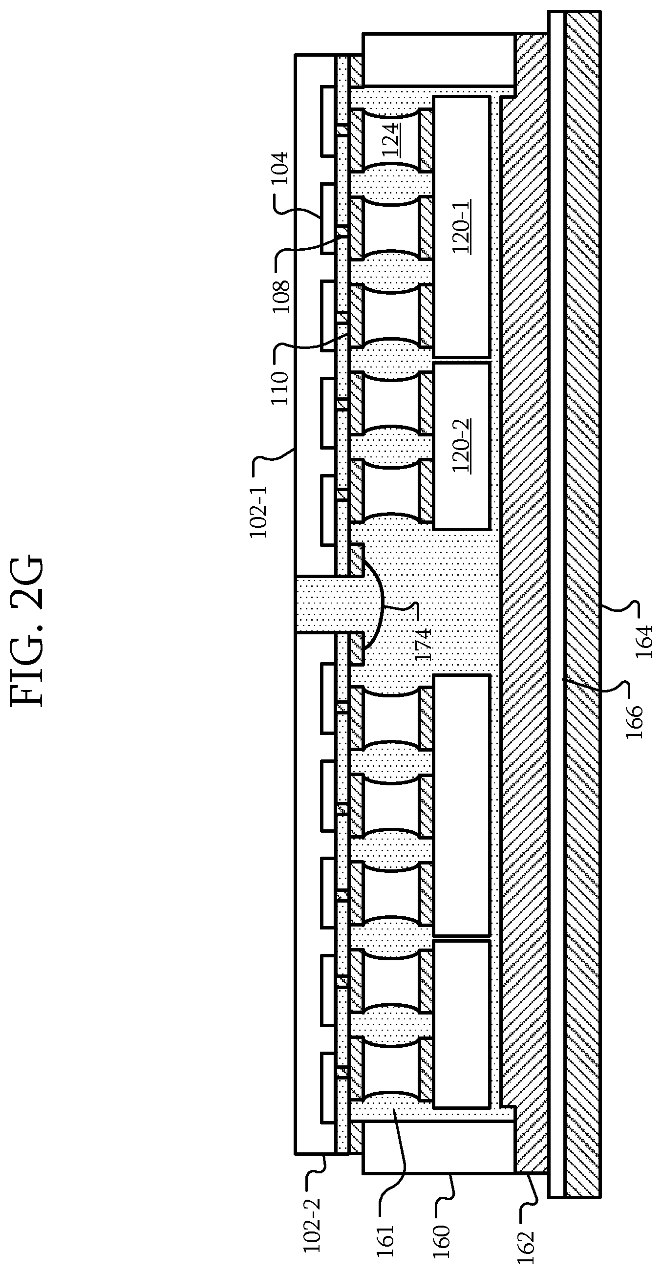 Patent US12588301 Figure 12 – Detector architecture using photodetector substrates and semiconductor devices
