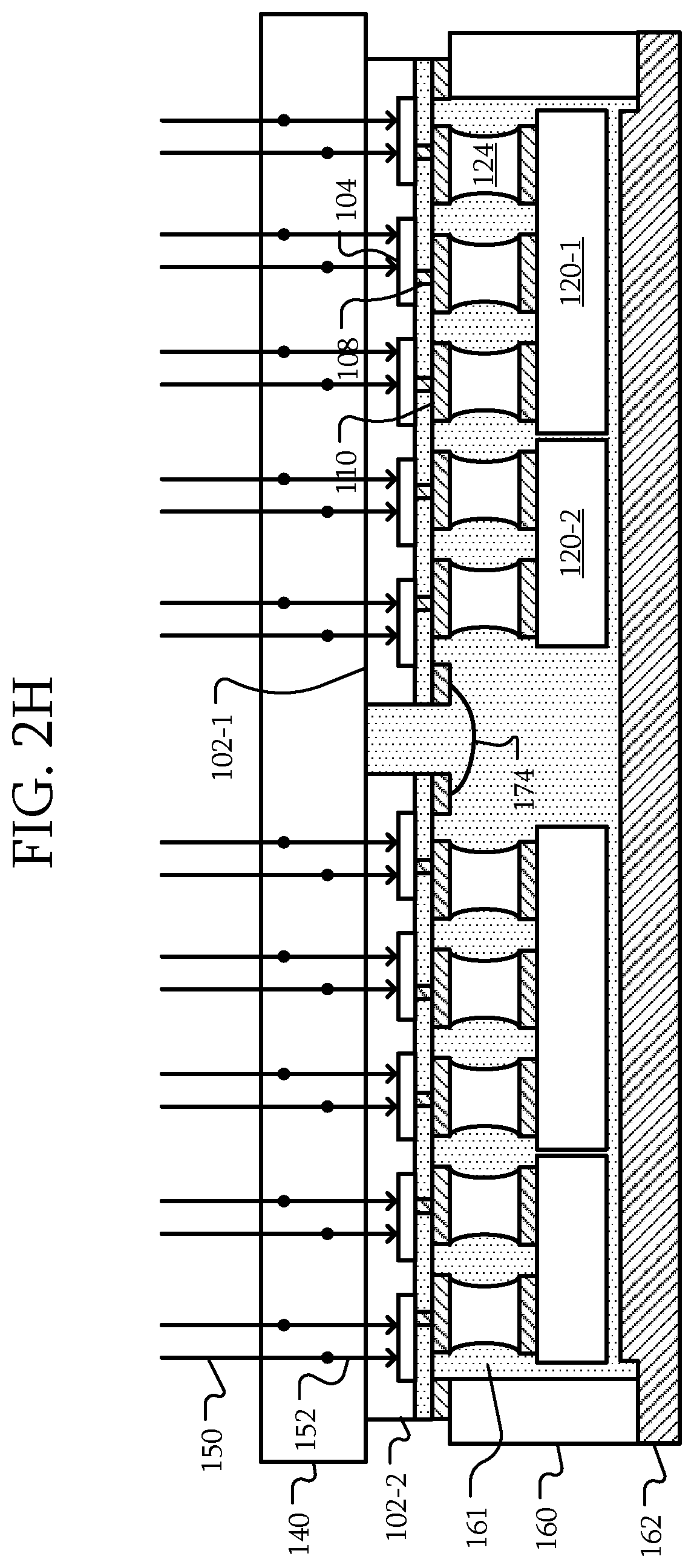 Patent US12588301 Figure 13 – Detector architecture using photodetector substrates and semiconductor devices