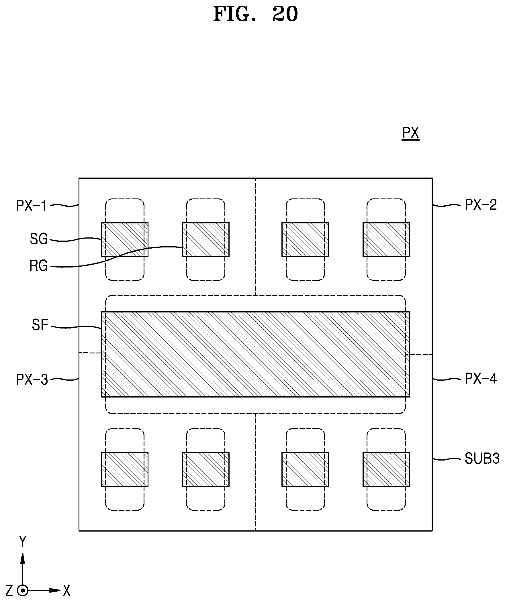 Patent US12588304 Figure 20 – Image sensor including a buried gate