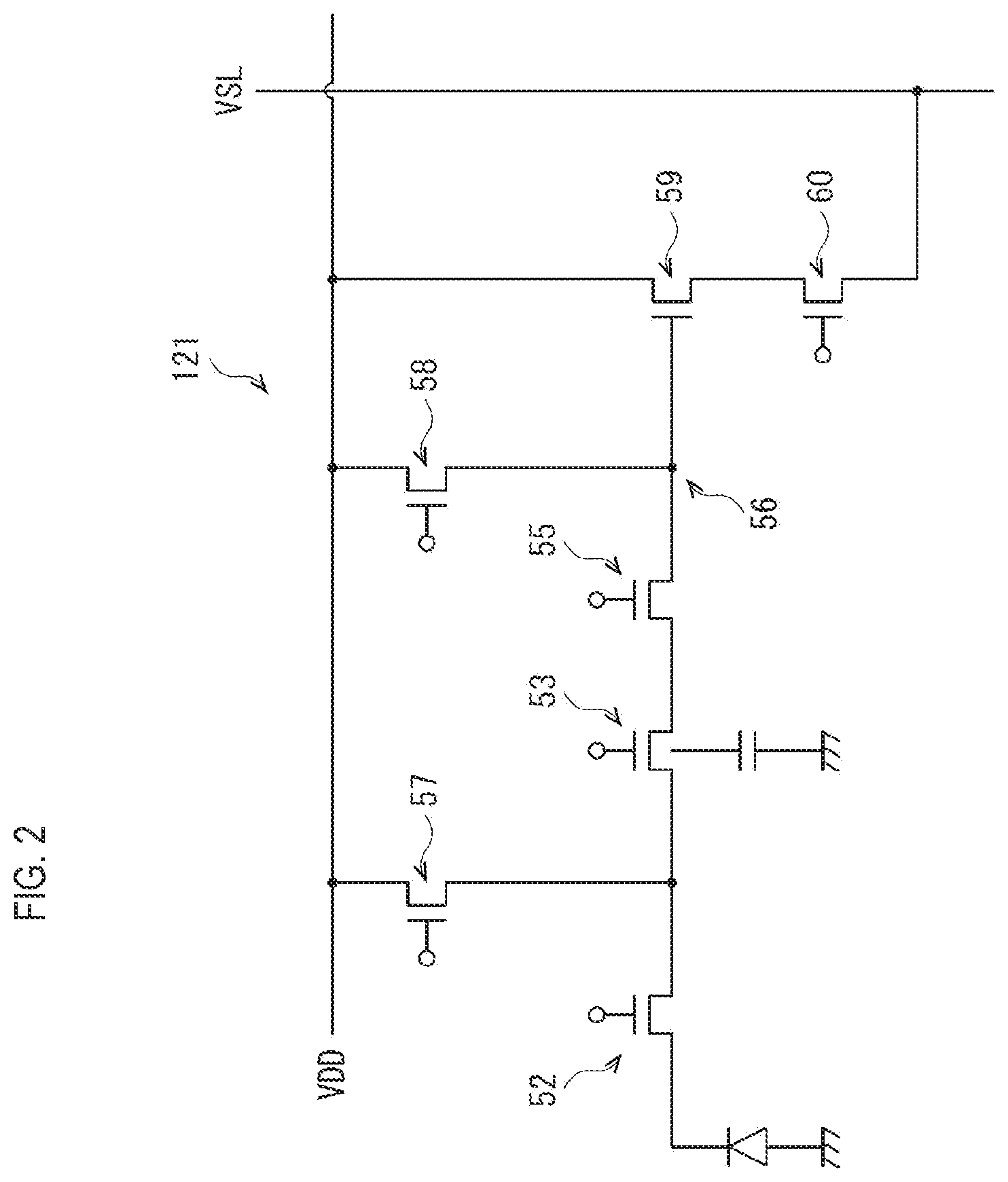 Patent US12588308 Figure 2 – Imaging device and electronic apparatus including at least one light-blocking section