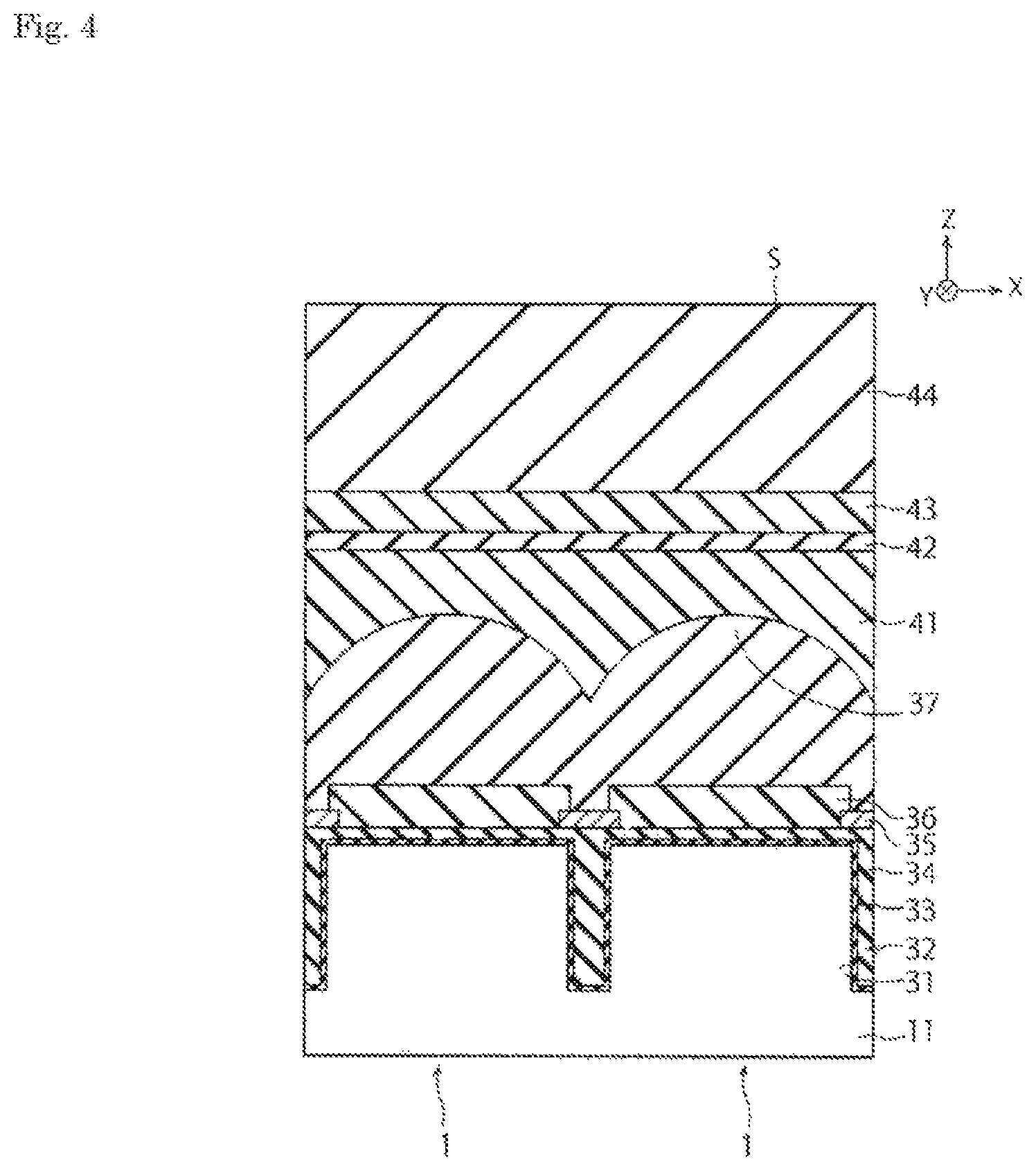 Patent US12588309 Figure 4 – Solid-state imaging apparatus, method for manufacturing solid-state imaging apparatus, and electronic apparatus