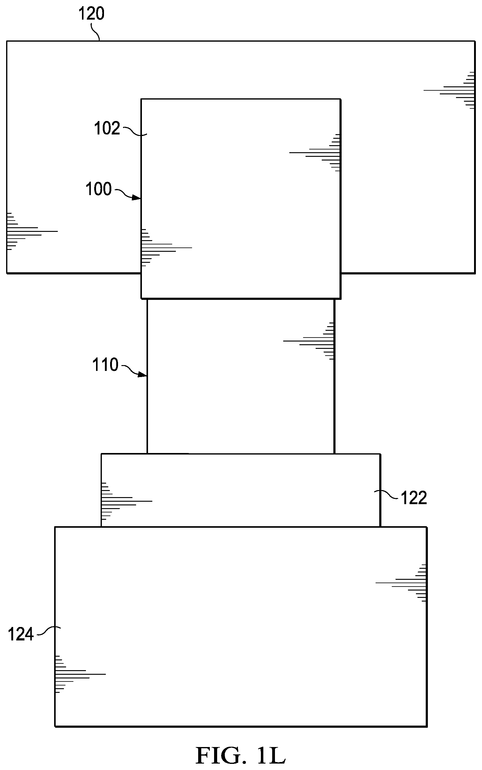 Patent US12588311 Figure 7 – Flexible substrates having semiconductor packages