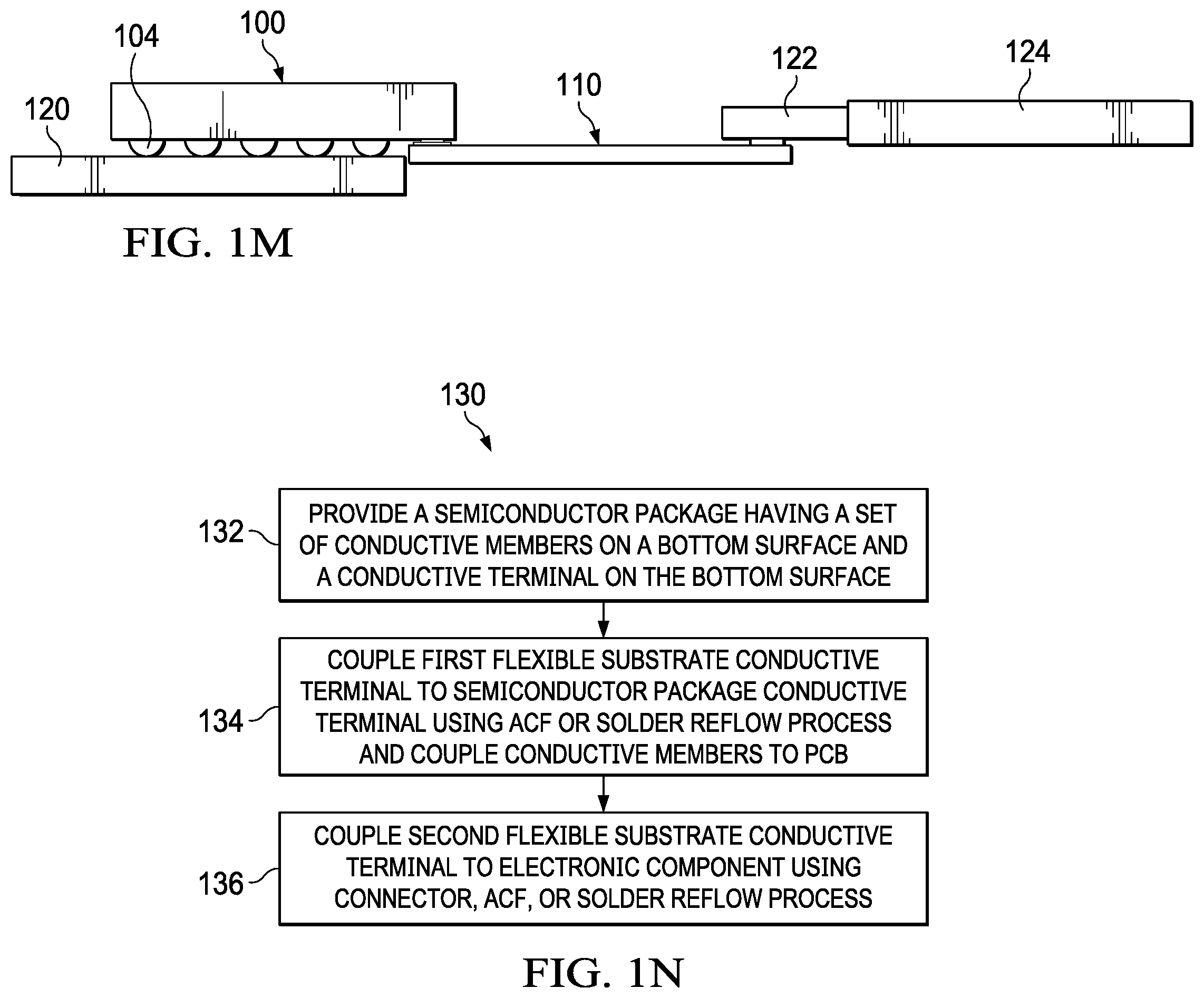 Patent US12588311 Figure 8 – Flexible substrates having semiconductor packages