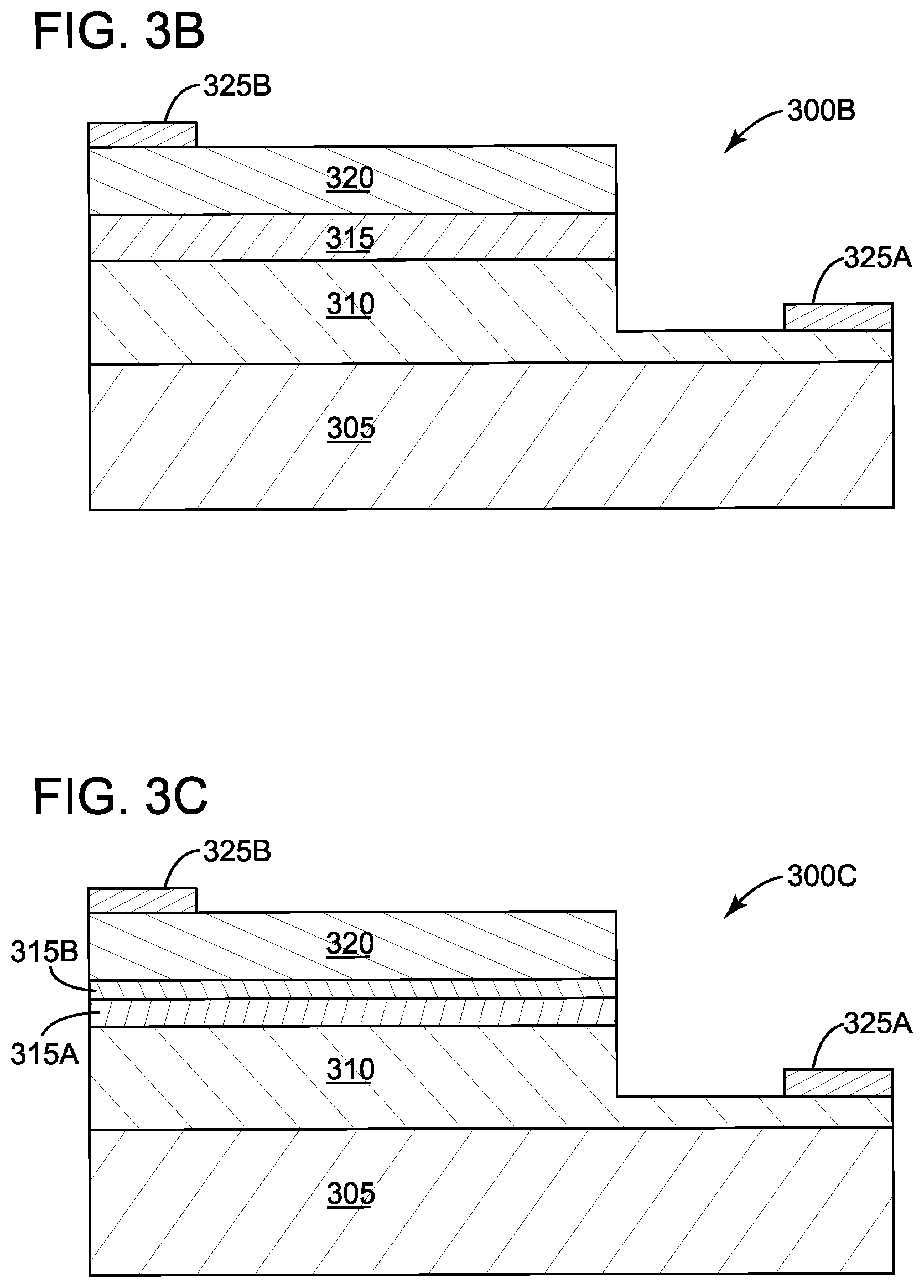 Patent US12588315 Figure 3 – III-nitride semiconuctor devices having a boron nitride alloy contact layer and method of production