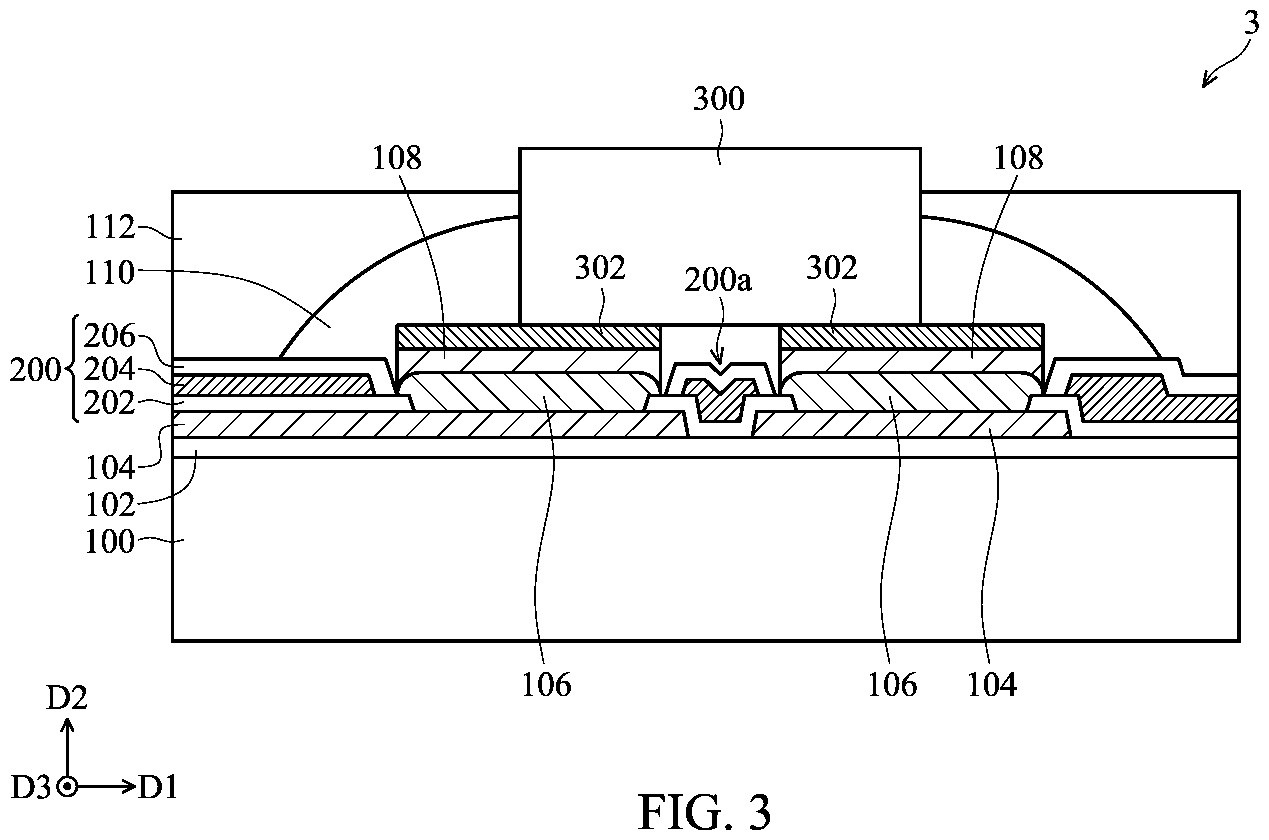 Patent US12588318 Figure 3 – Electronic device