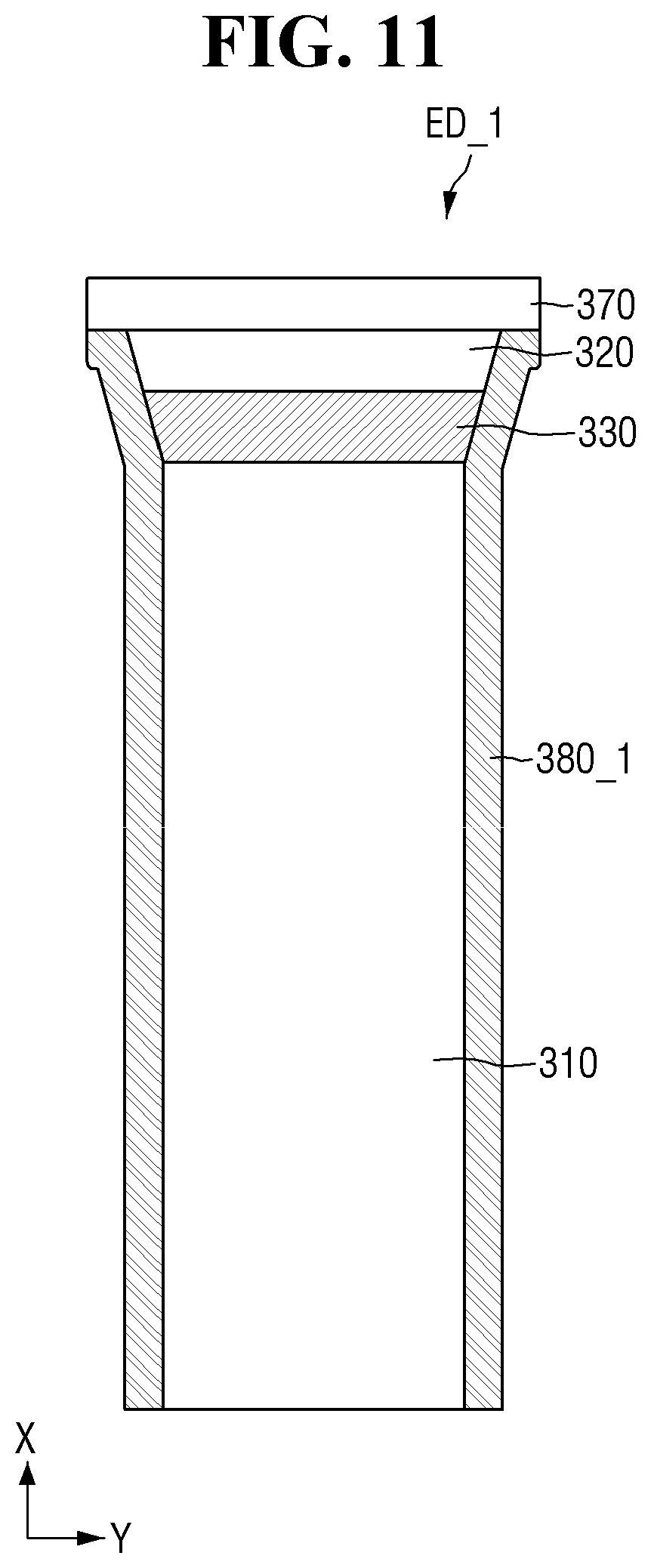 Patent US12588319 Figure 11 – Light-emitting device, manufacturing method therefor, and display apparatus