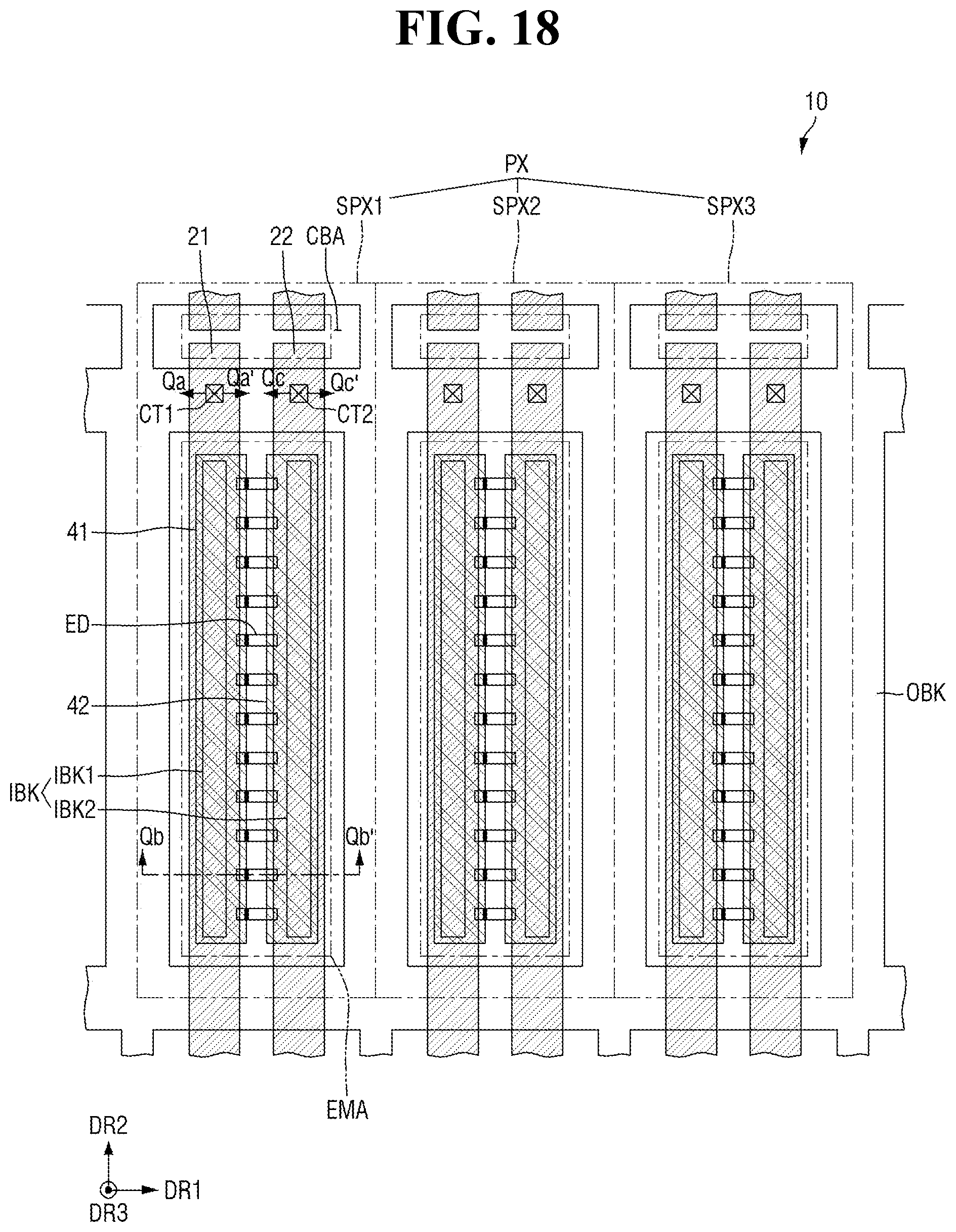 Patent US12588319 Figure 18 – Light-emitting device, manufacturing method therefor, and display apparatus