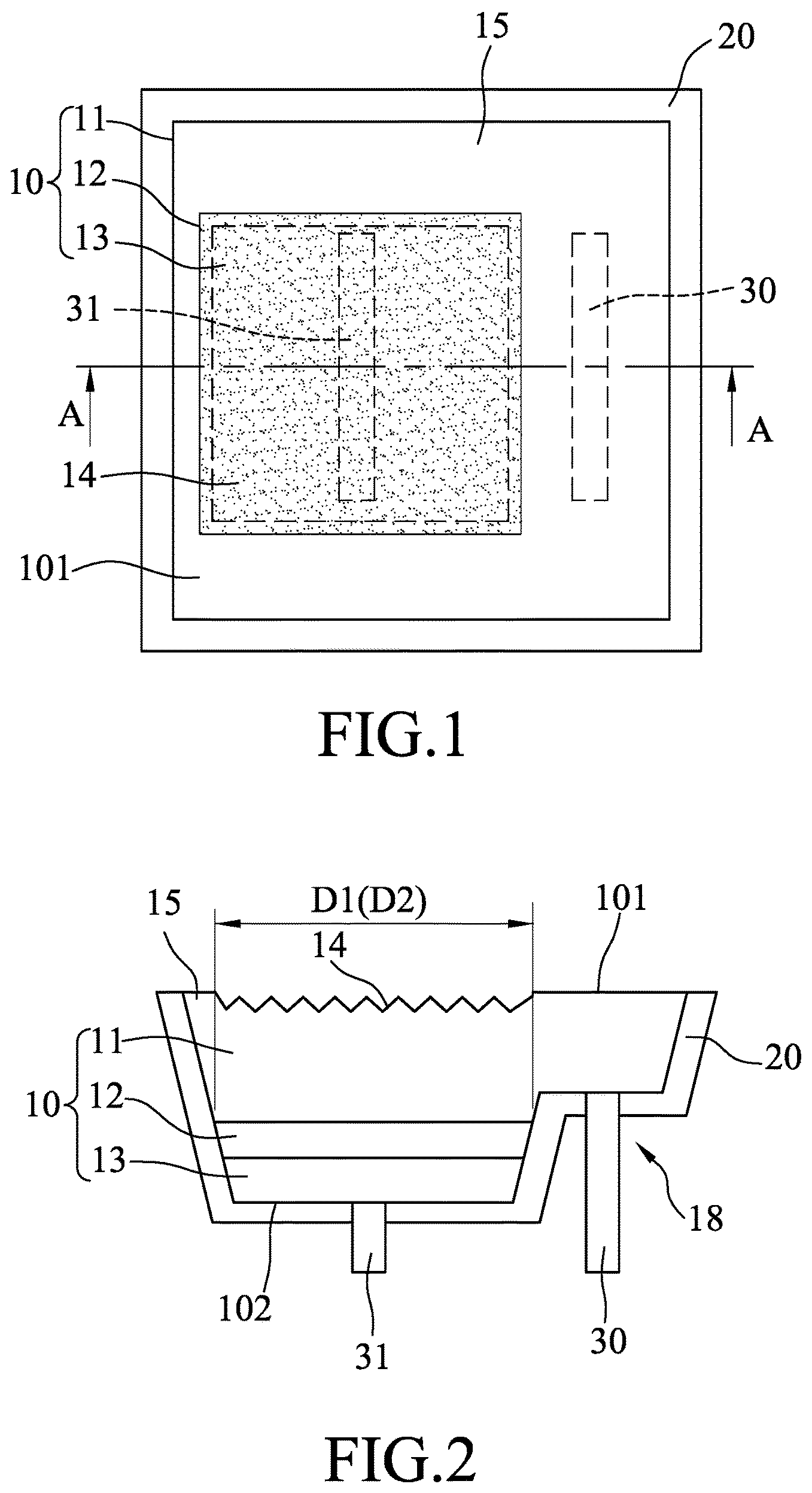 Patent US12588320 Figure 1 – Micro light emitting diode, micro light emitting device, and display