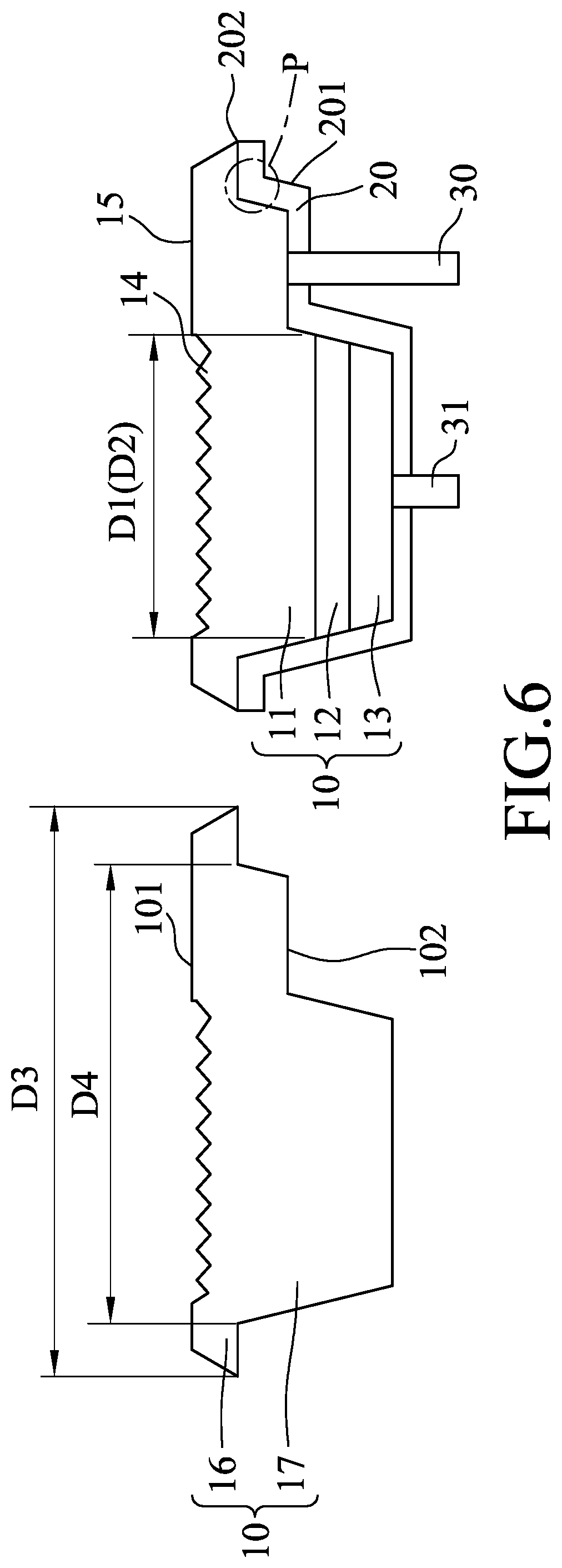 Patent US12588320 Figure 5 – Micro light emitting diode, micro light emitting device, and display
