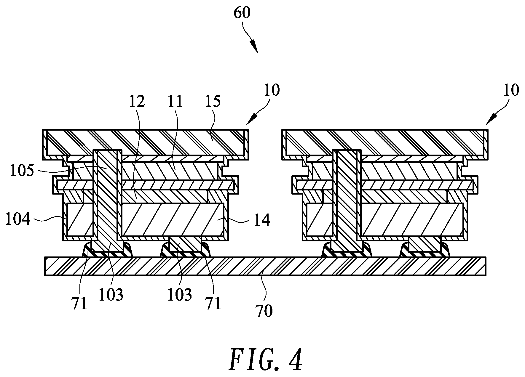 Patent US12588322 Figure 7 – Micro light-emitting diode structure and display panel device