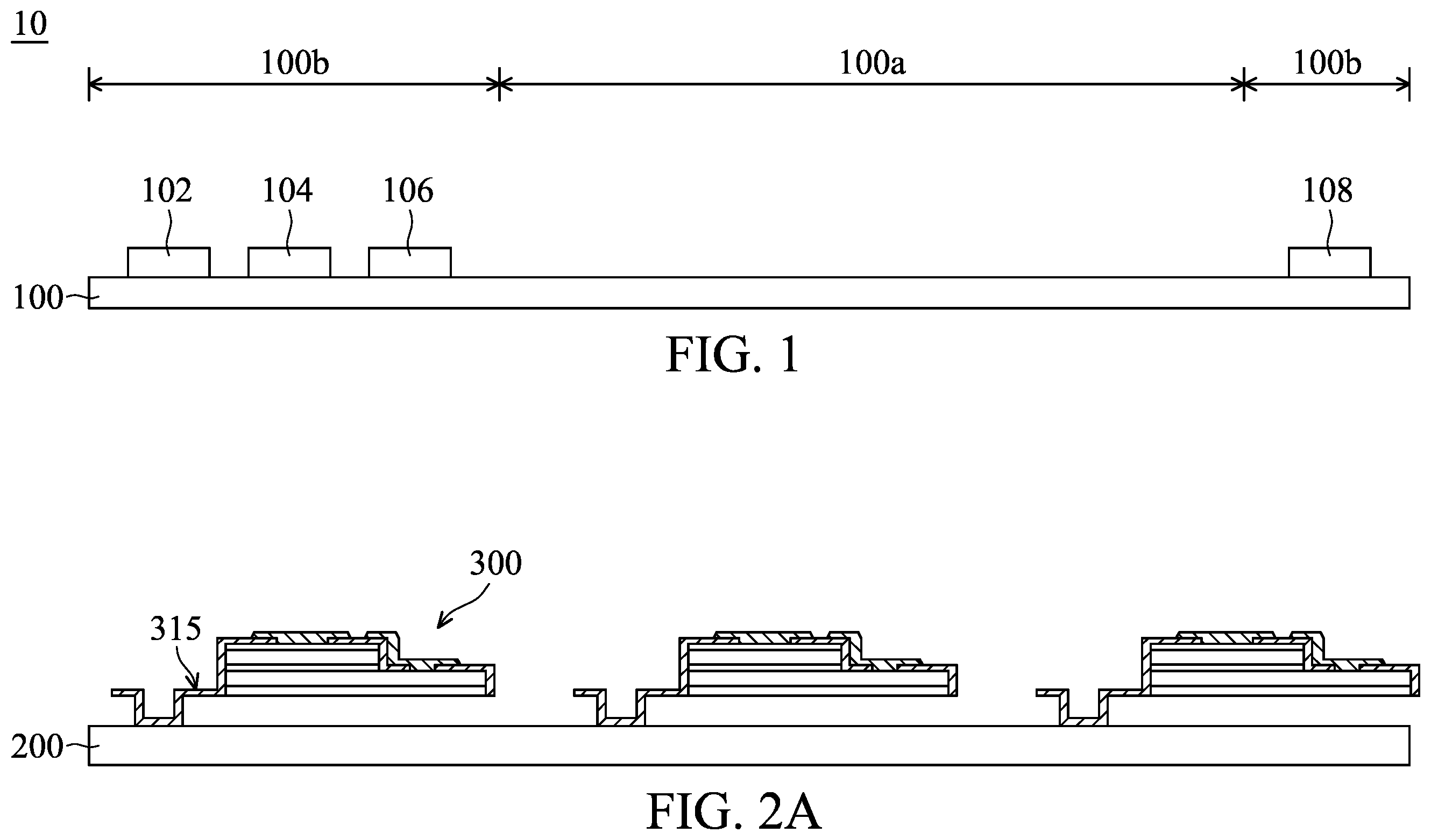 Patent US12588324 — Package structure and forming method thereof — Figure 1