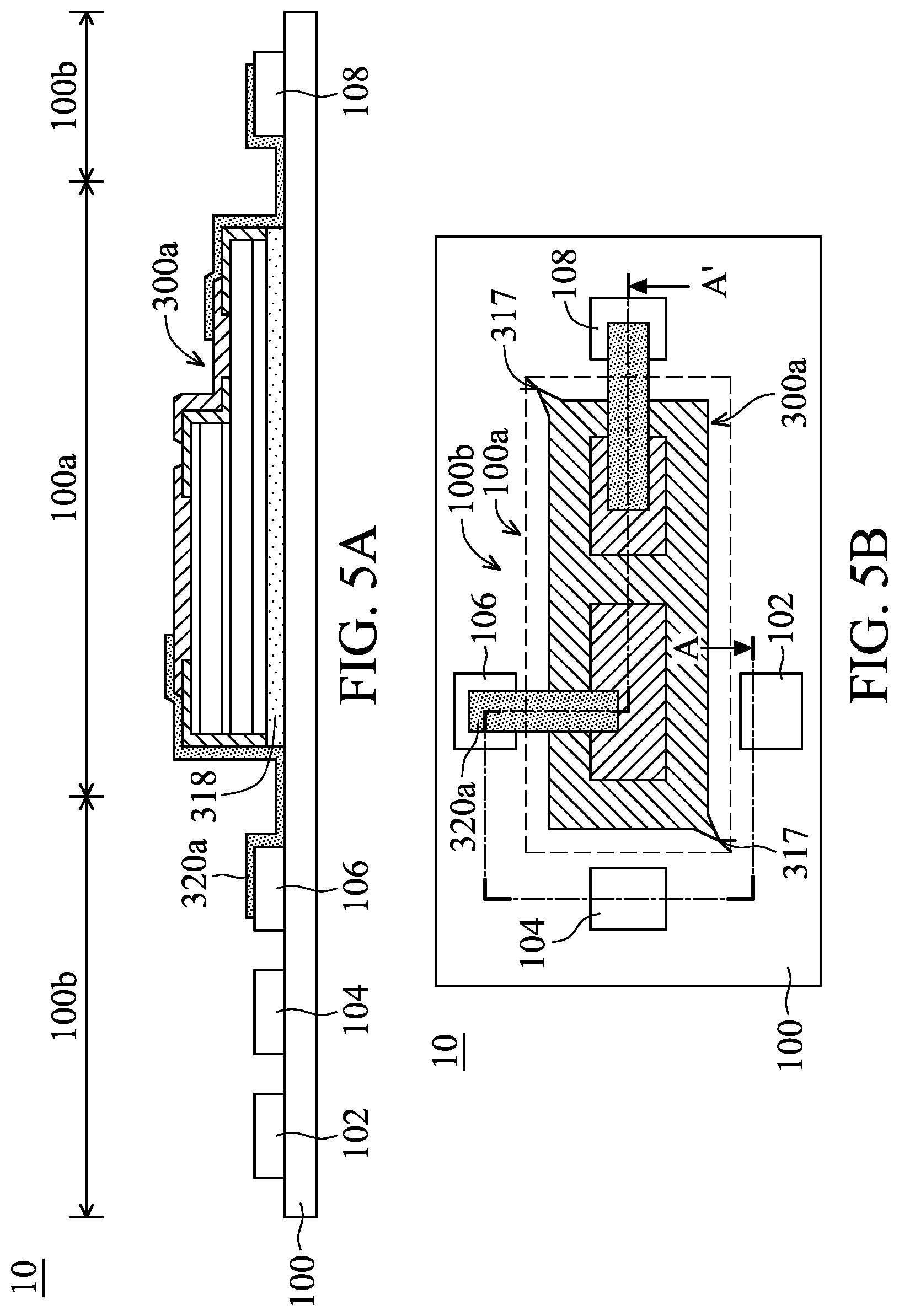 Patent US12588324 Figure 5 – Package structure and forming method thereof