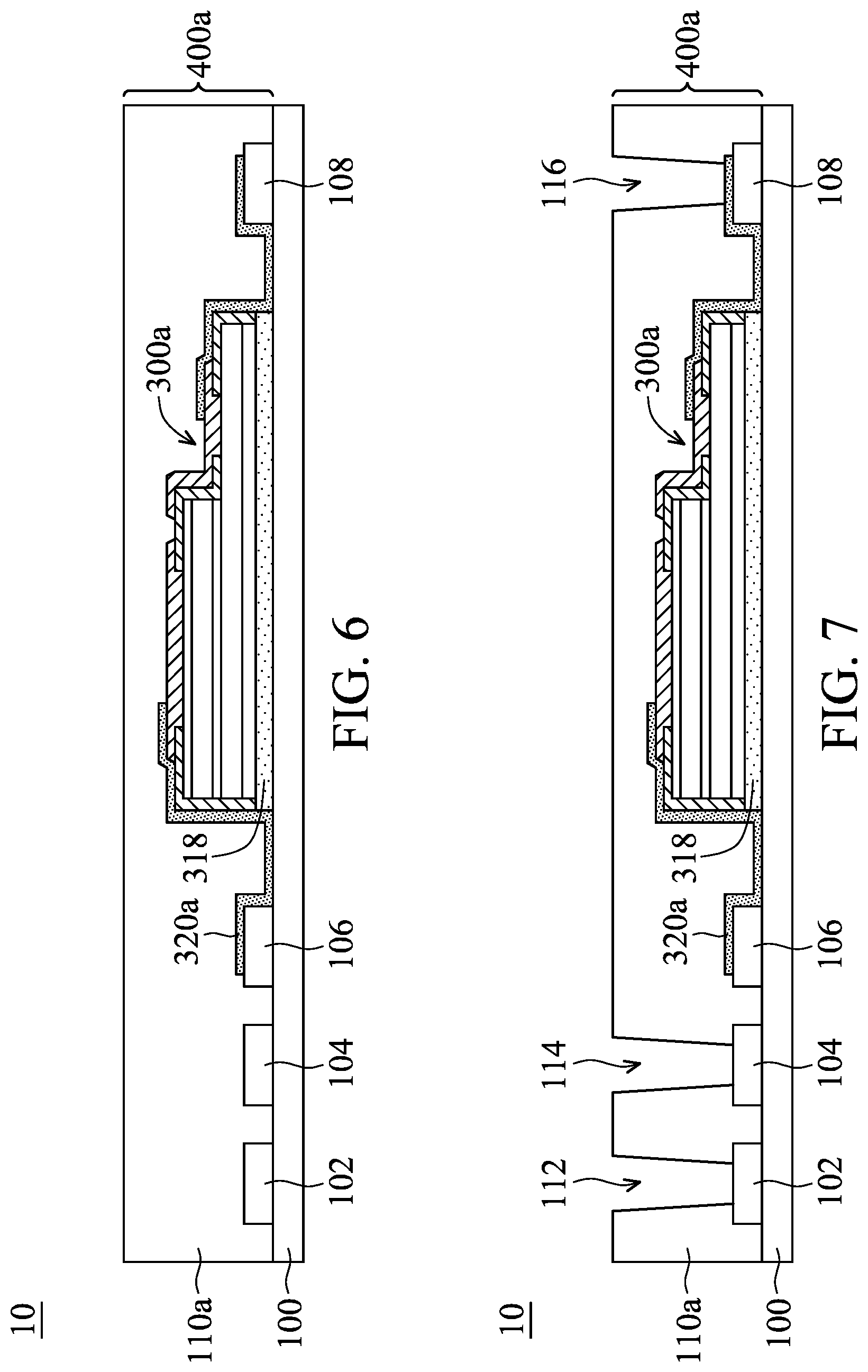 Patent US12588324 Figure 6 – Package structure and forming method thereof