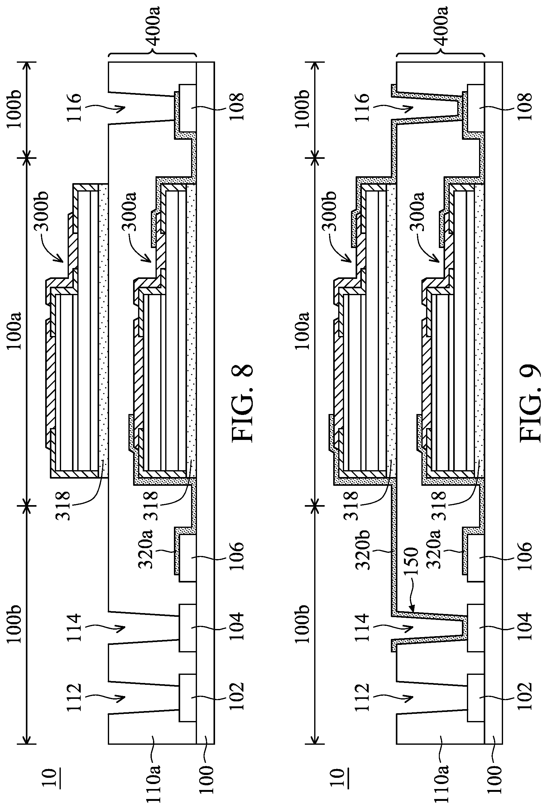 Patent US12588324 Figure 7 – Package structure and forming method thereof