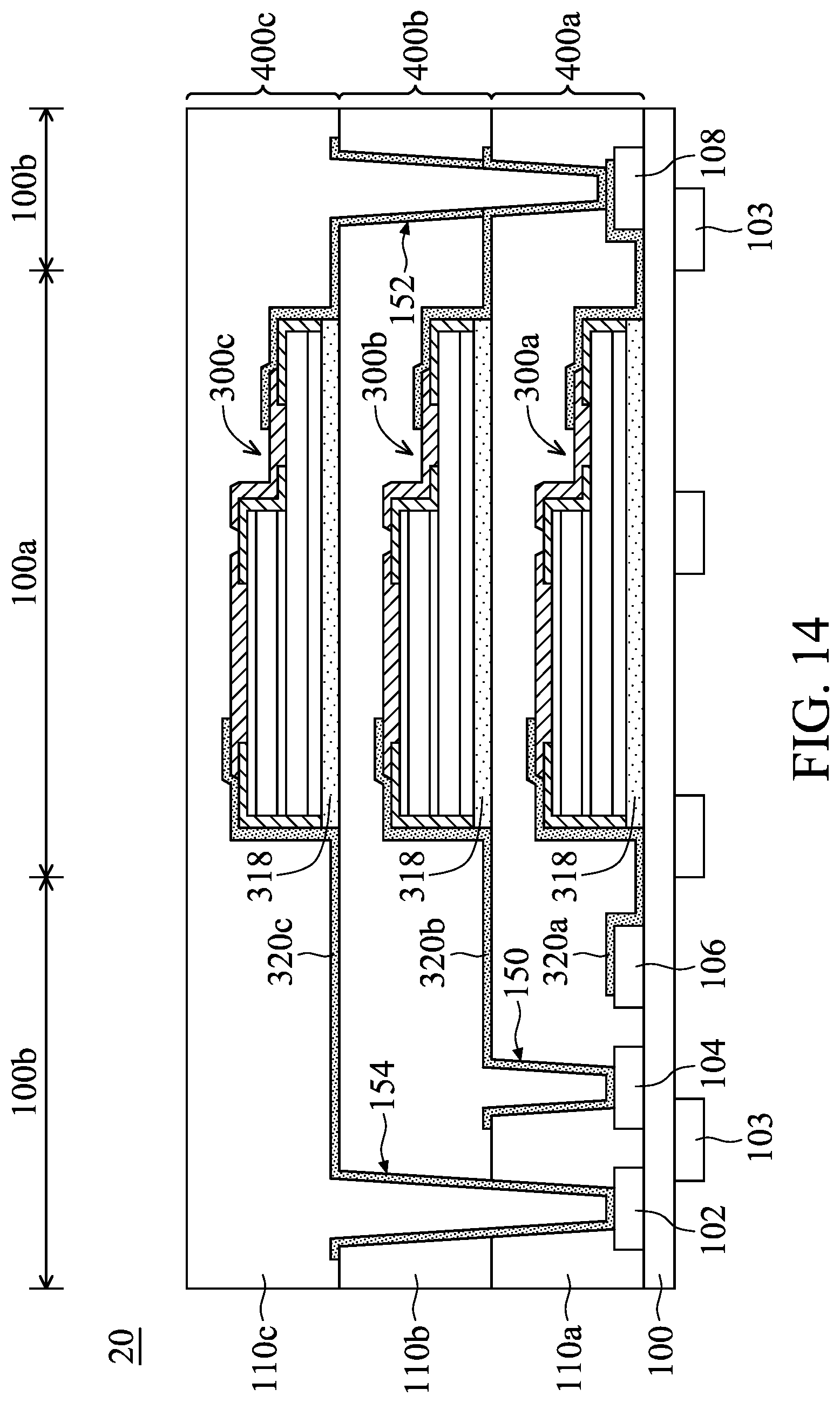 Patent US12588324 Figure 12 – Package structure and forming method thereof