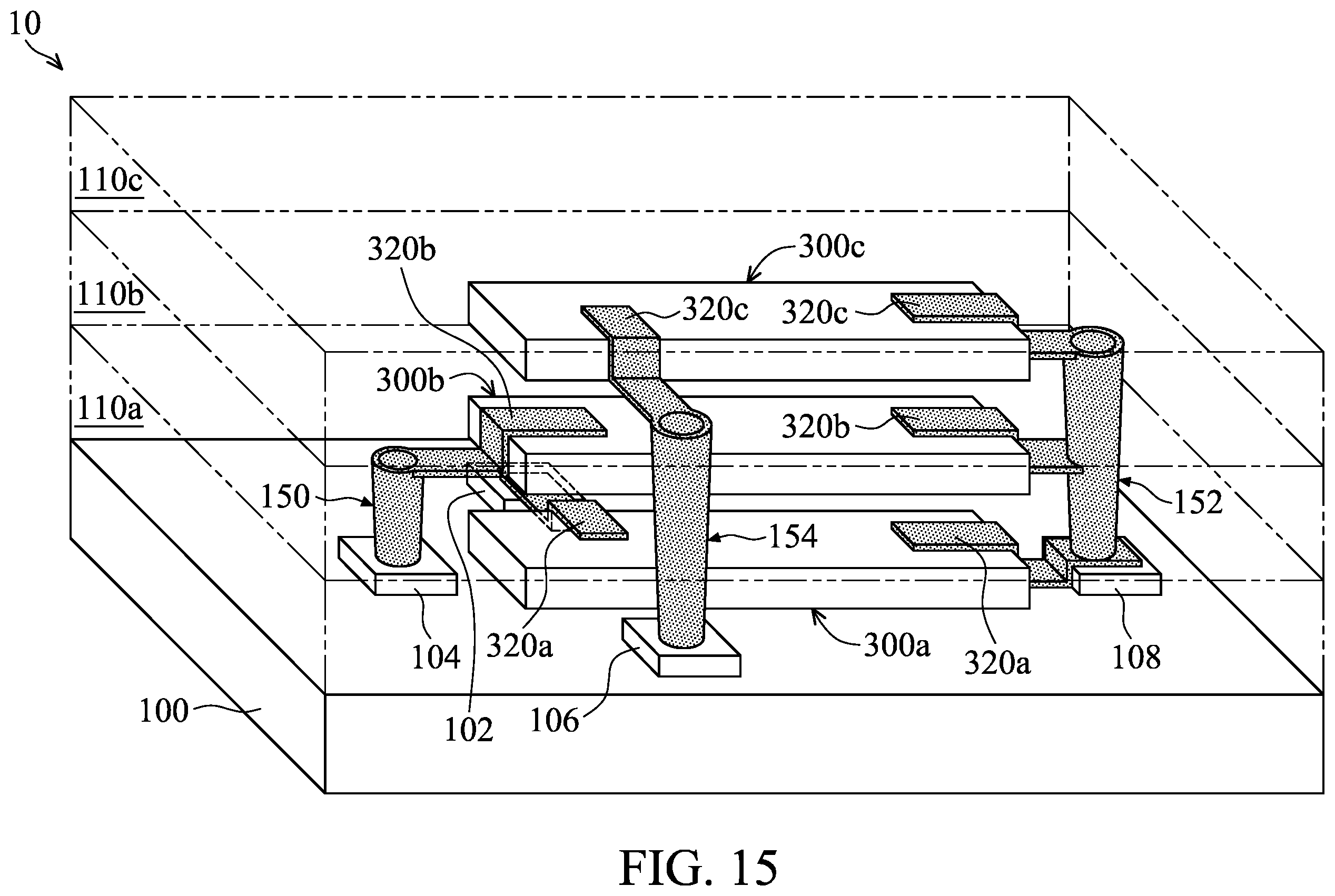 Patent US12588324 Figure 13 – Package structure and forming method thereof
