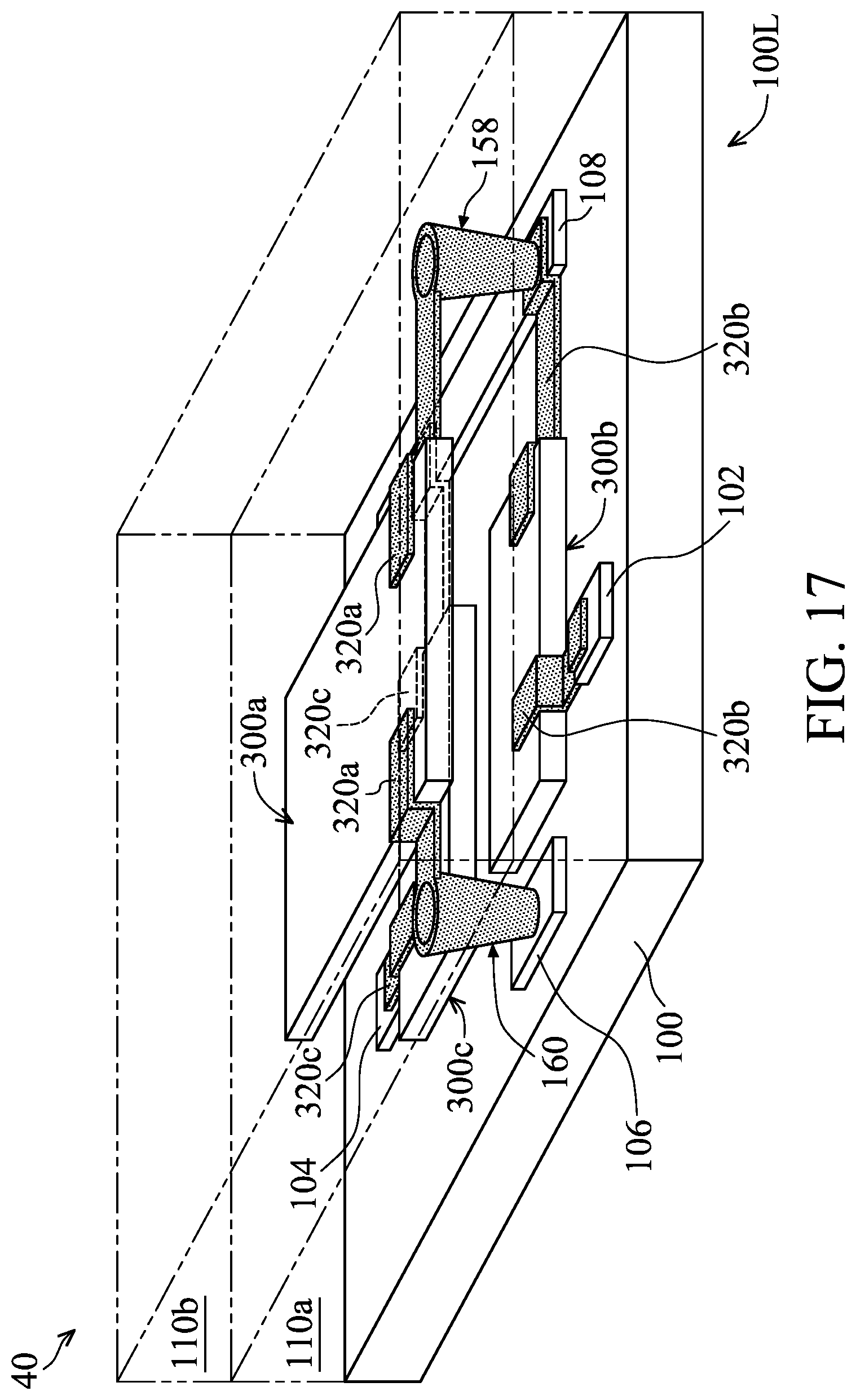 Patent US12588324 Figure 17 – Package structure and forming method thereof