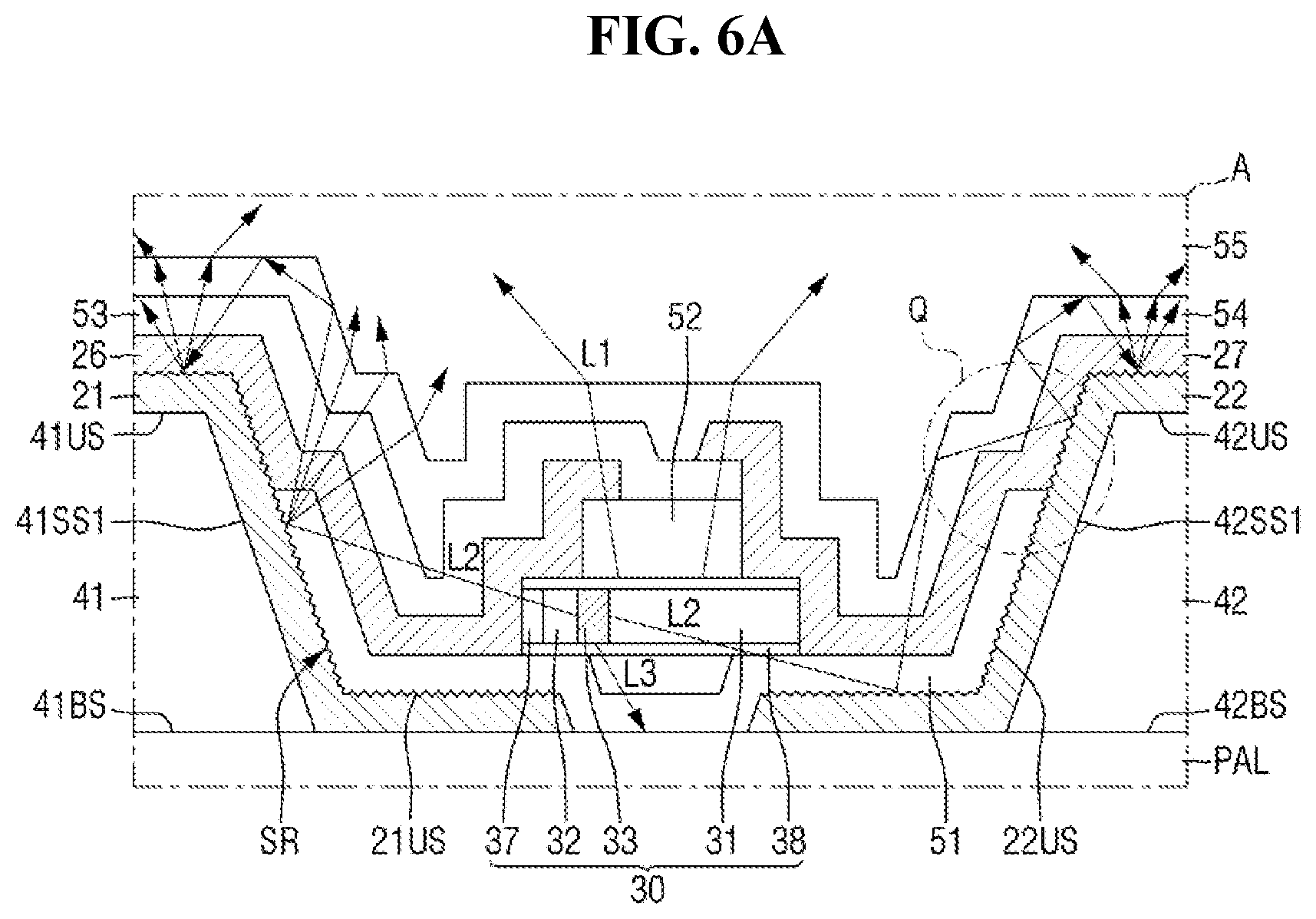 Patent US12588325 Figure 6 – Display device