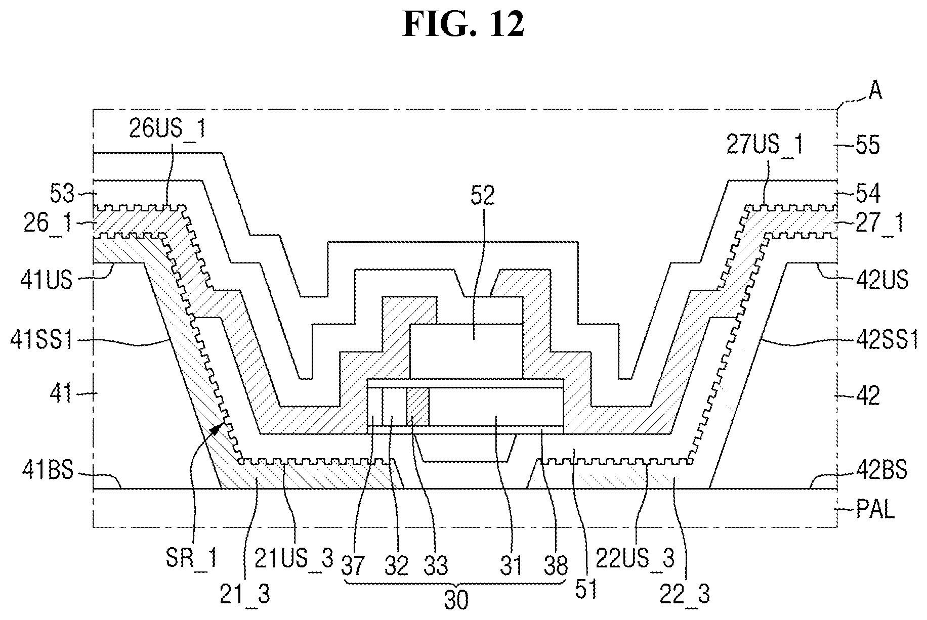 Patent US12588325 Figure 13 – Display device