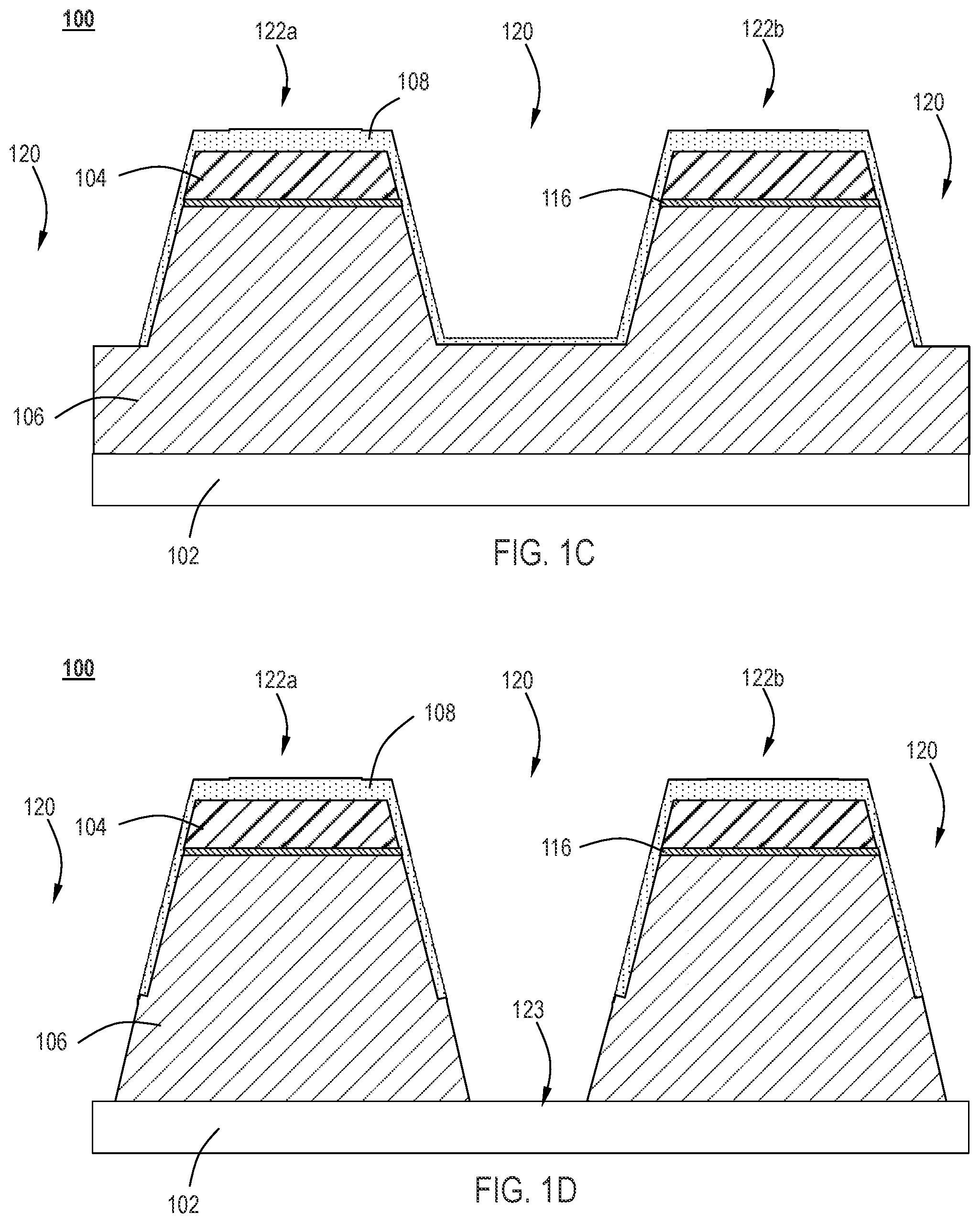 Patent US12588326 Figure 2 – Composite cathode contact for monolithically integrated micro-LEDs, mini-LEDs and LED arrays