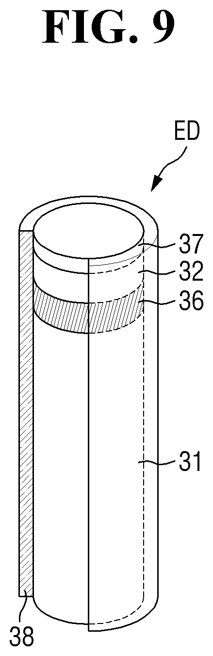 Patent US12588327 Figure 9 – Display device and method for fabrication thereof