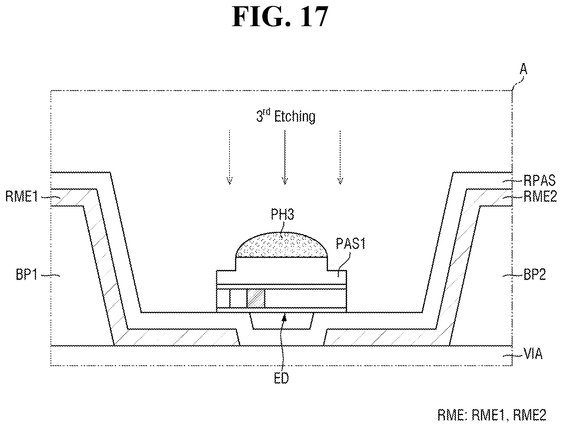 Patent US12588327 Figure 17 – Display device and method for fabrication thereof