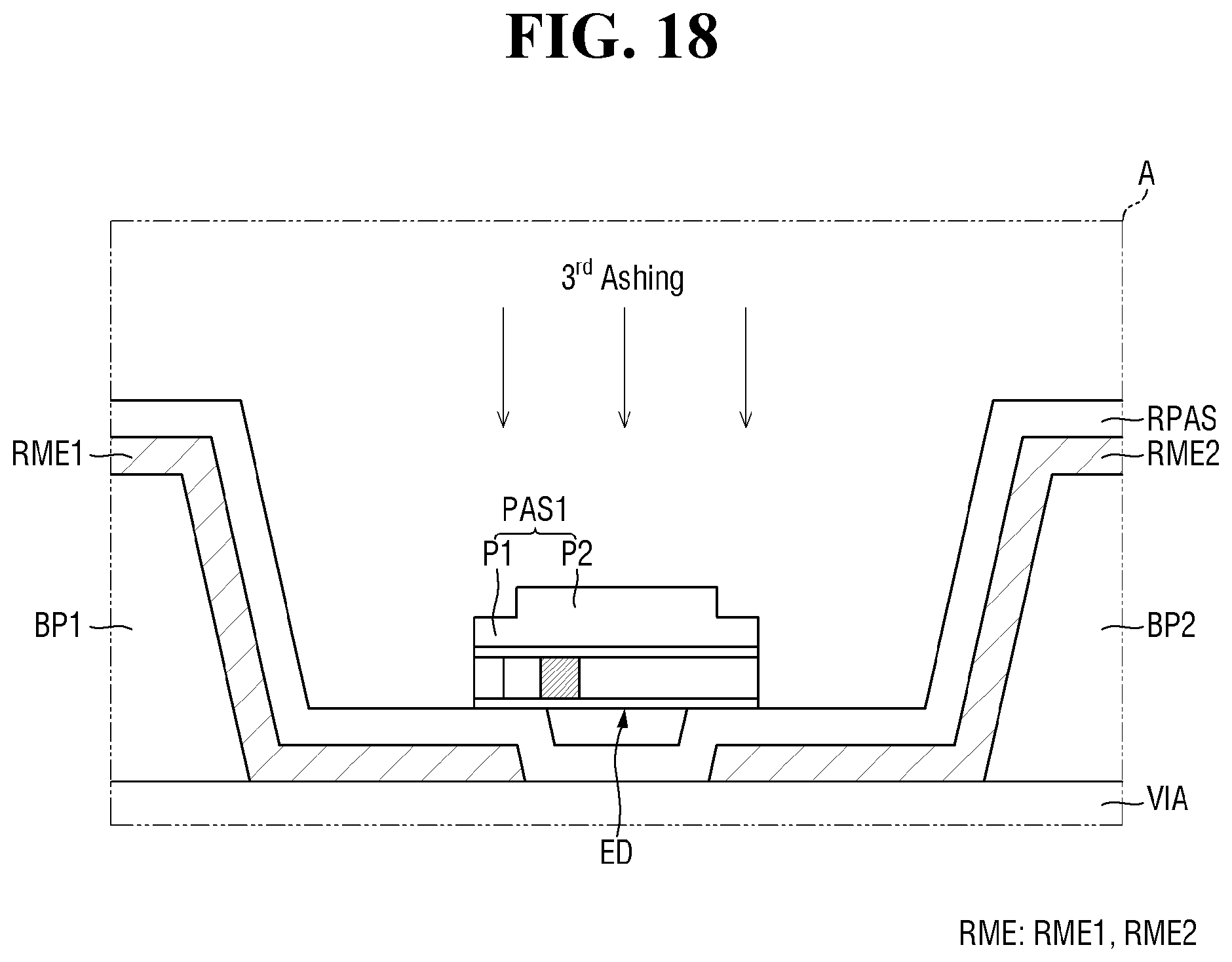 Patent US12588327 Figure 18 – Display device and method for fabrication thereof
