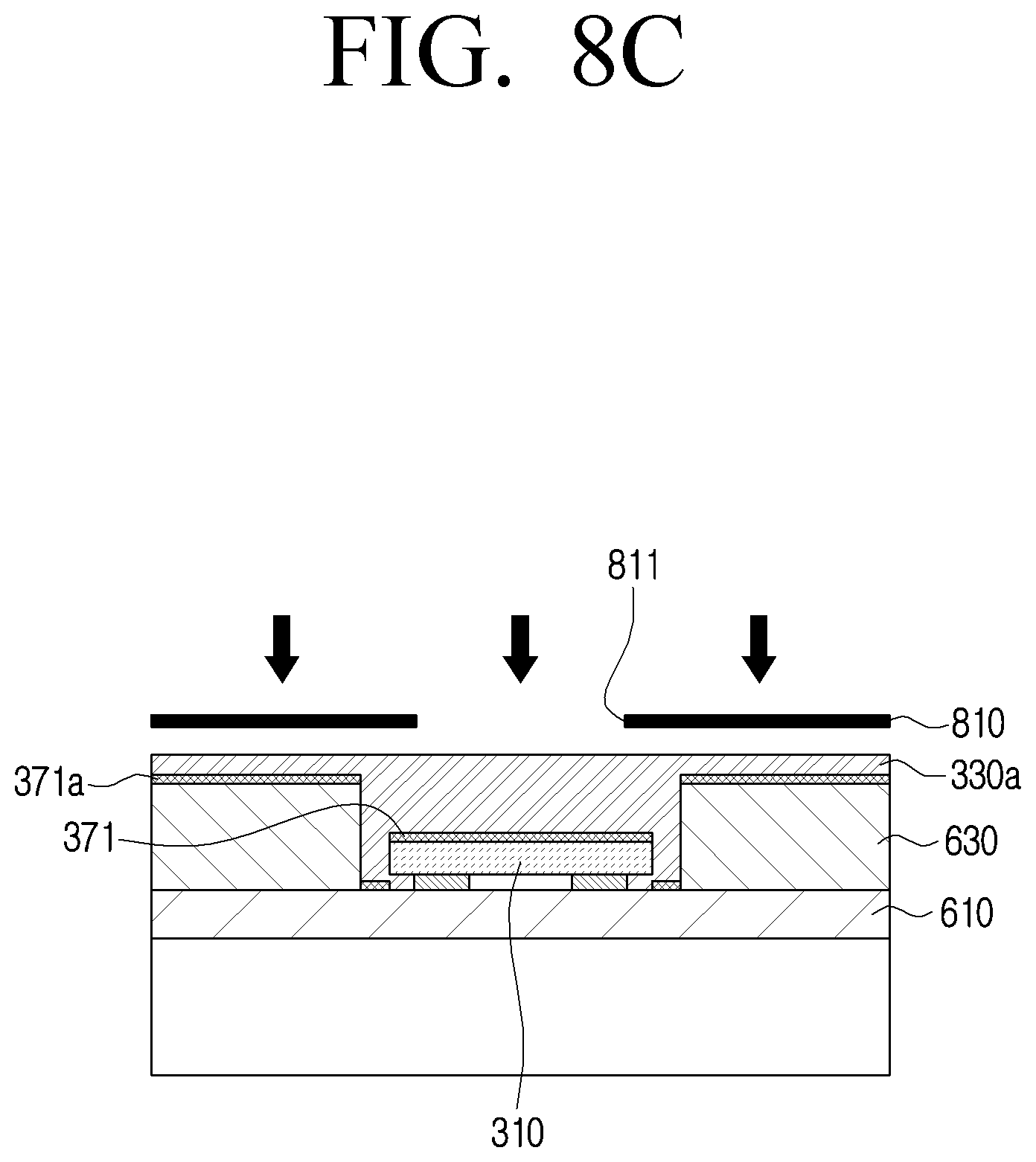 Patent US12588330 Figure 12 – Display module with encapsulated color conversion layer and electronic apparatus including the same