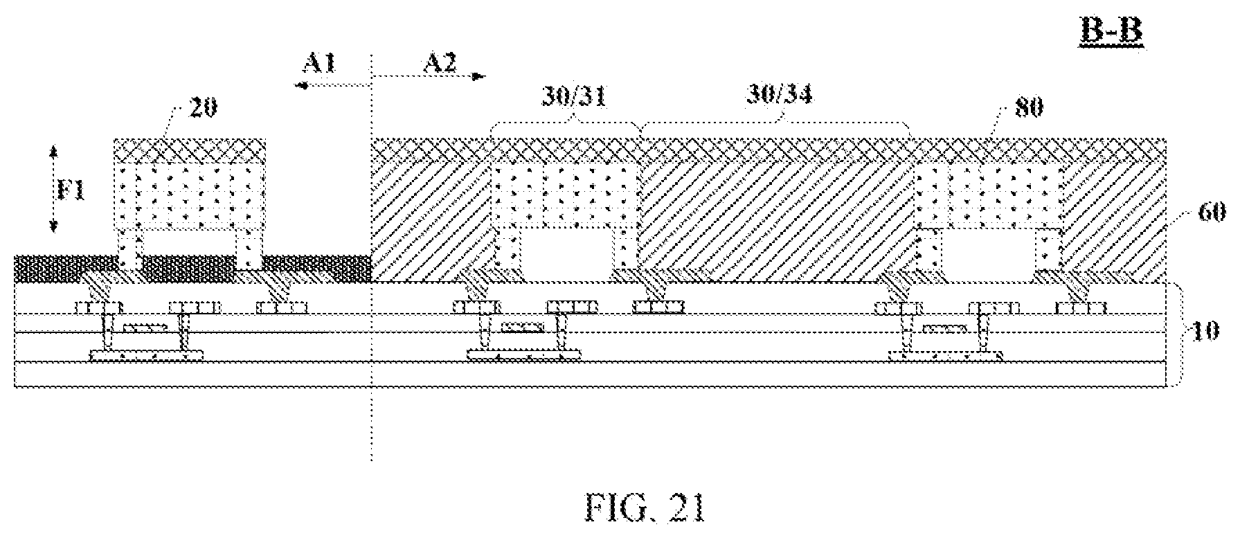 Patent US12588333 Figure 11 – Display panel, manufacturing method thereof, and display apparatus